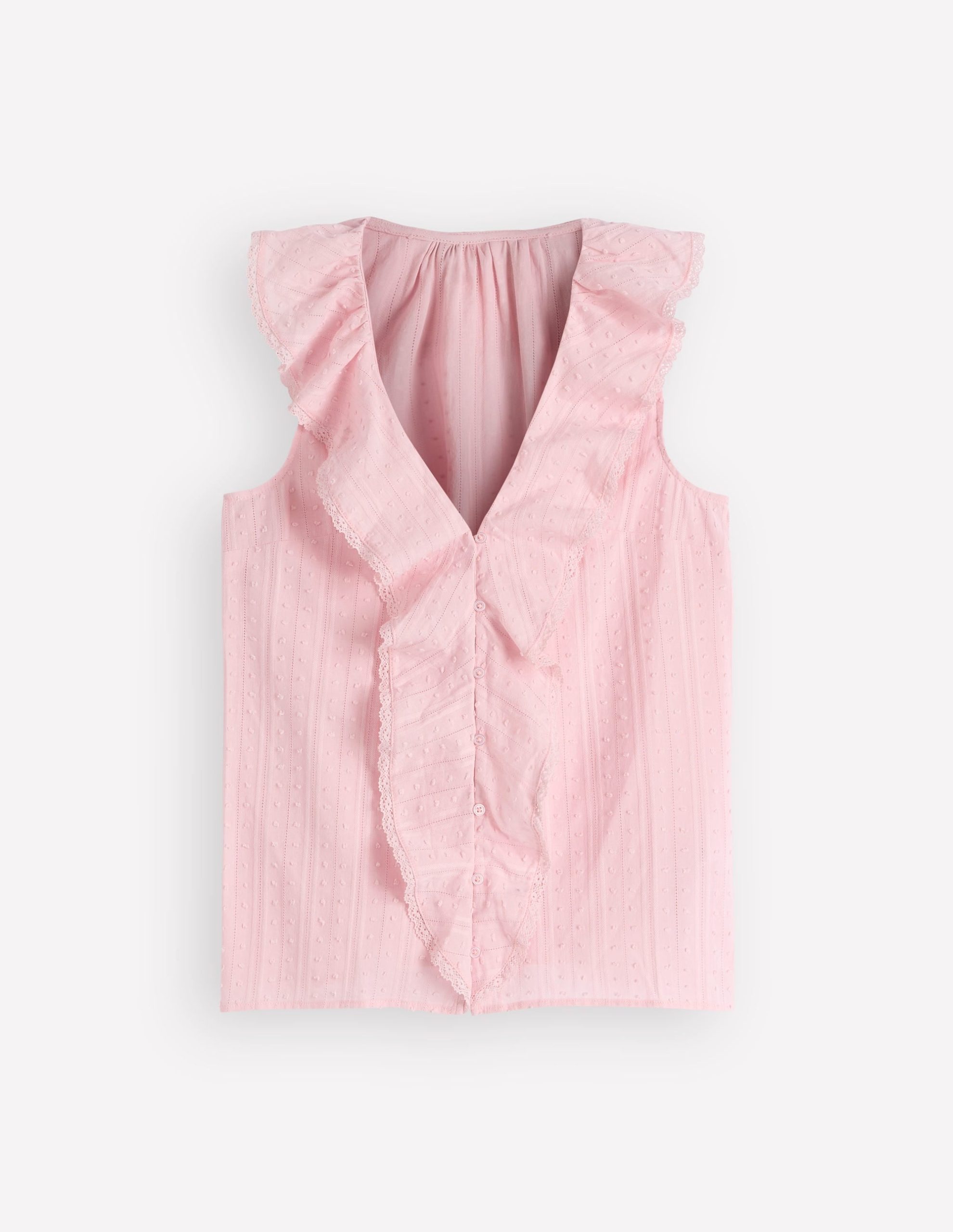 Eliza Sleeveless Top-French Pink - Image 7