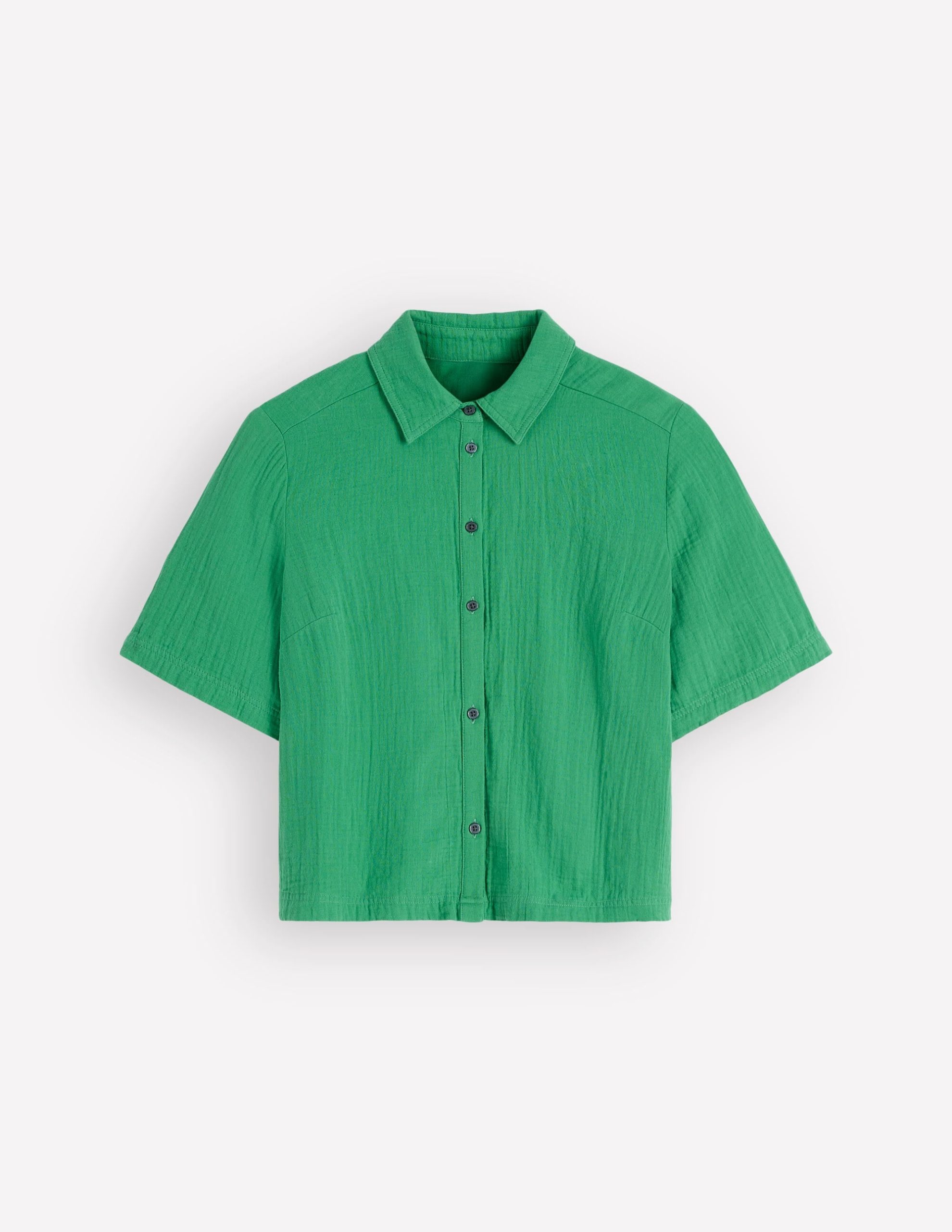 Double Cloth Shirt-Leprechaun Green - Image 6