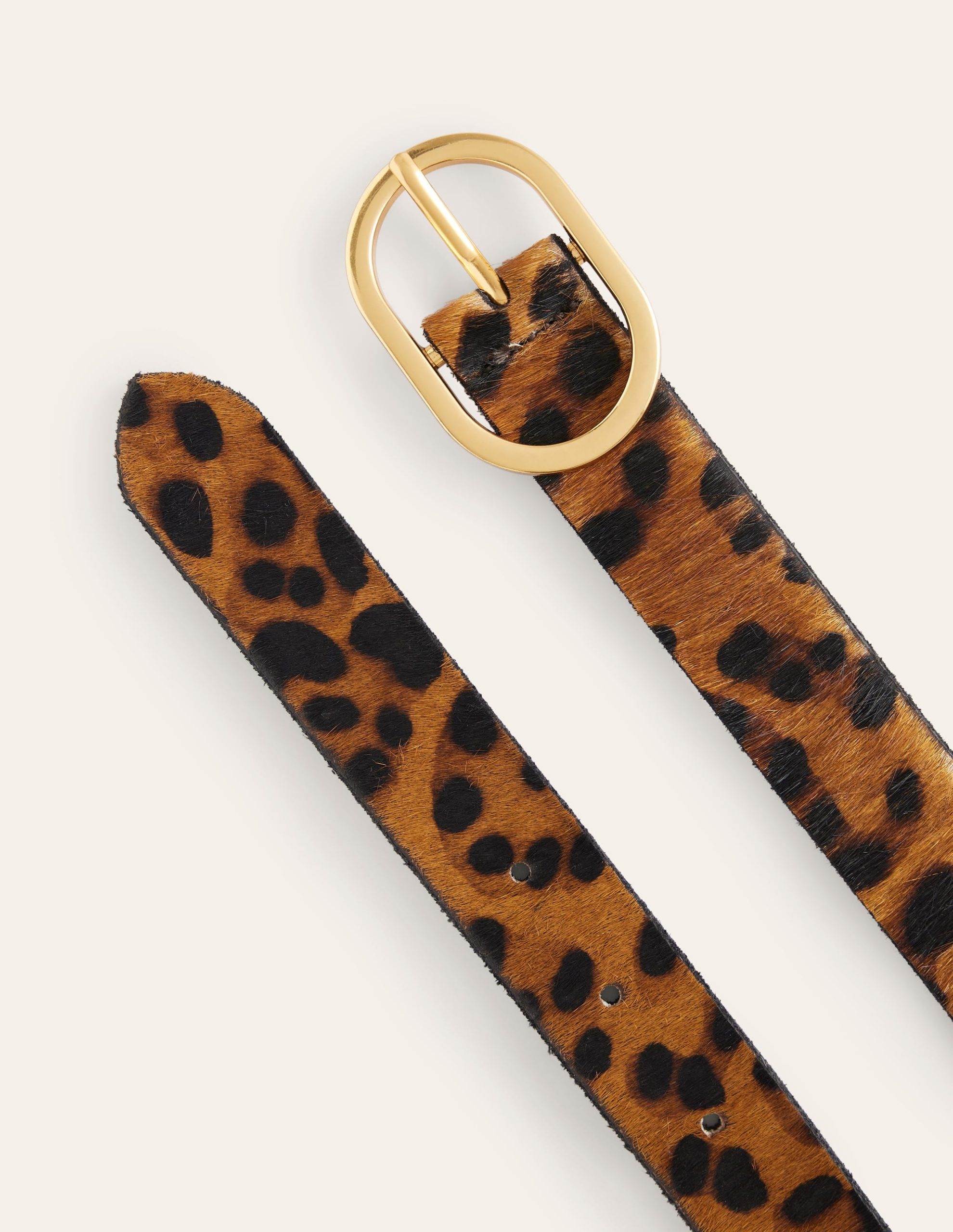 Classic Leather Belt-Leopard - Image 3