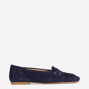 Classic Penny Loafers-Dark Navy