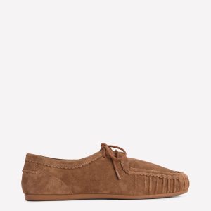Soft Boat Shoes-Tan