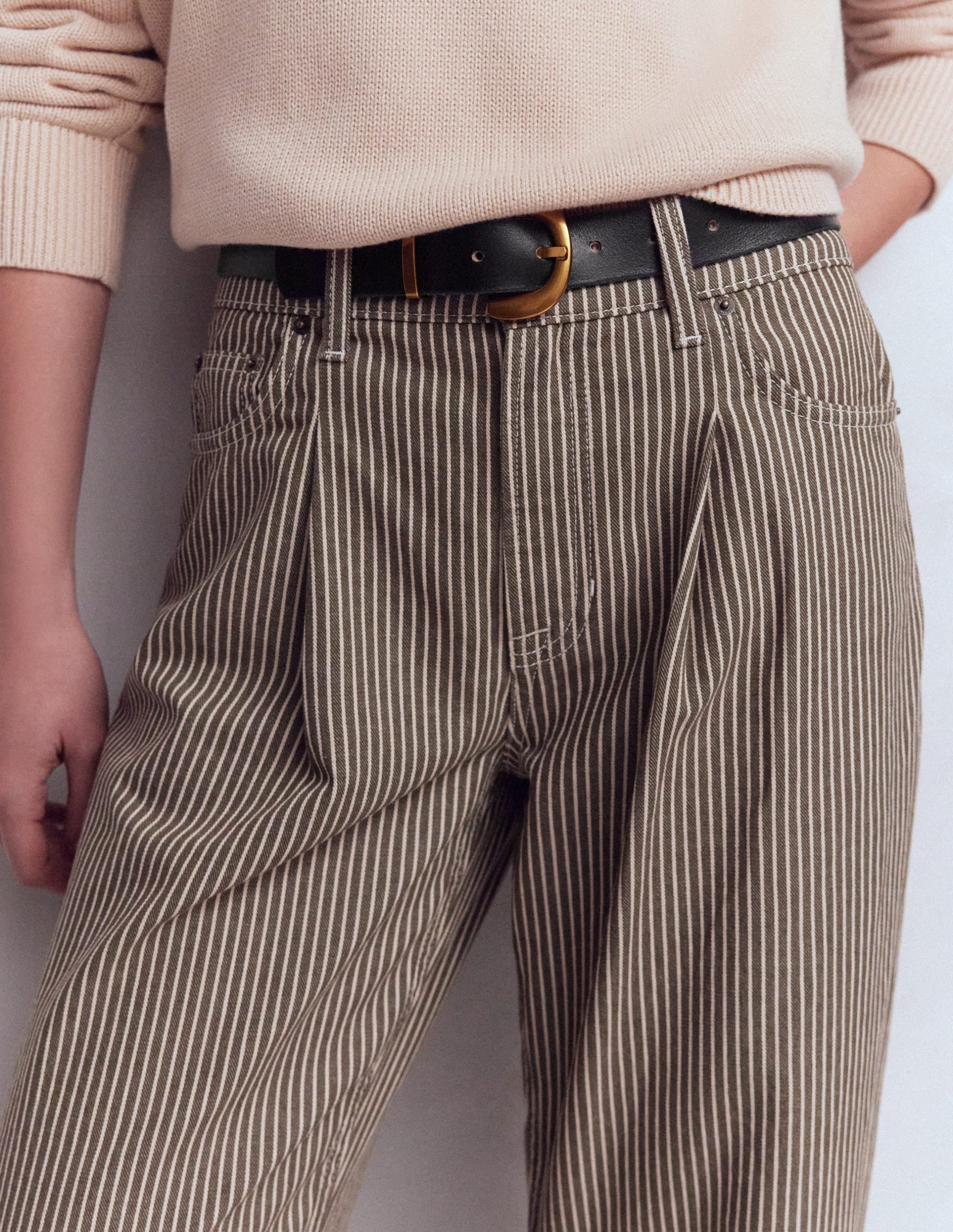 Chunky Buckle Belt-Black - Image 2