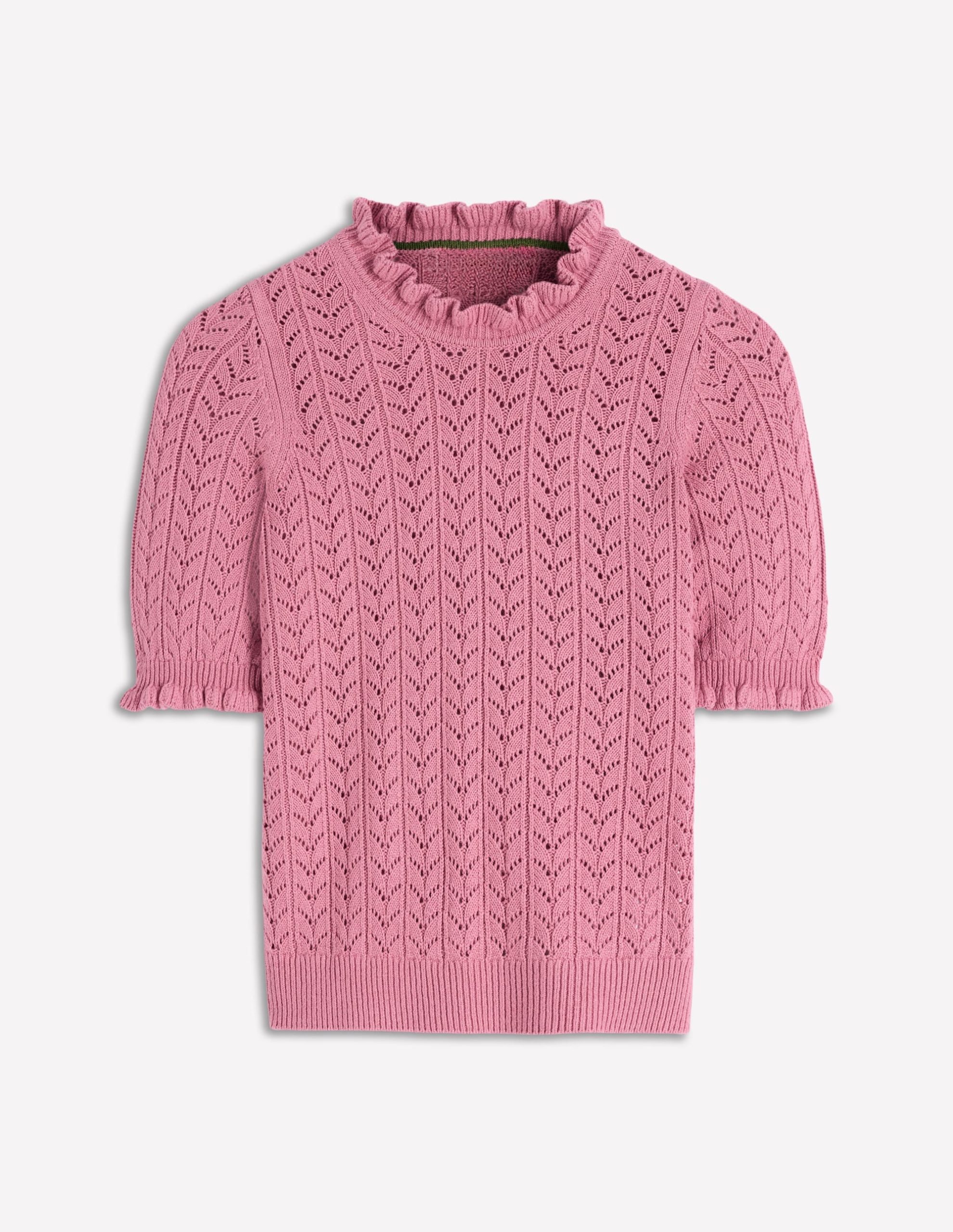 Eloise Frill T-Shirt-Spring Blossom Pink - Image 6