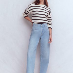 Mid Rise Relaxed Leg Jeans-Authentic Vintage