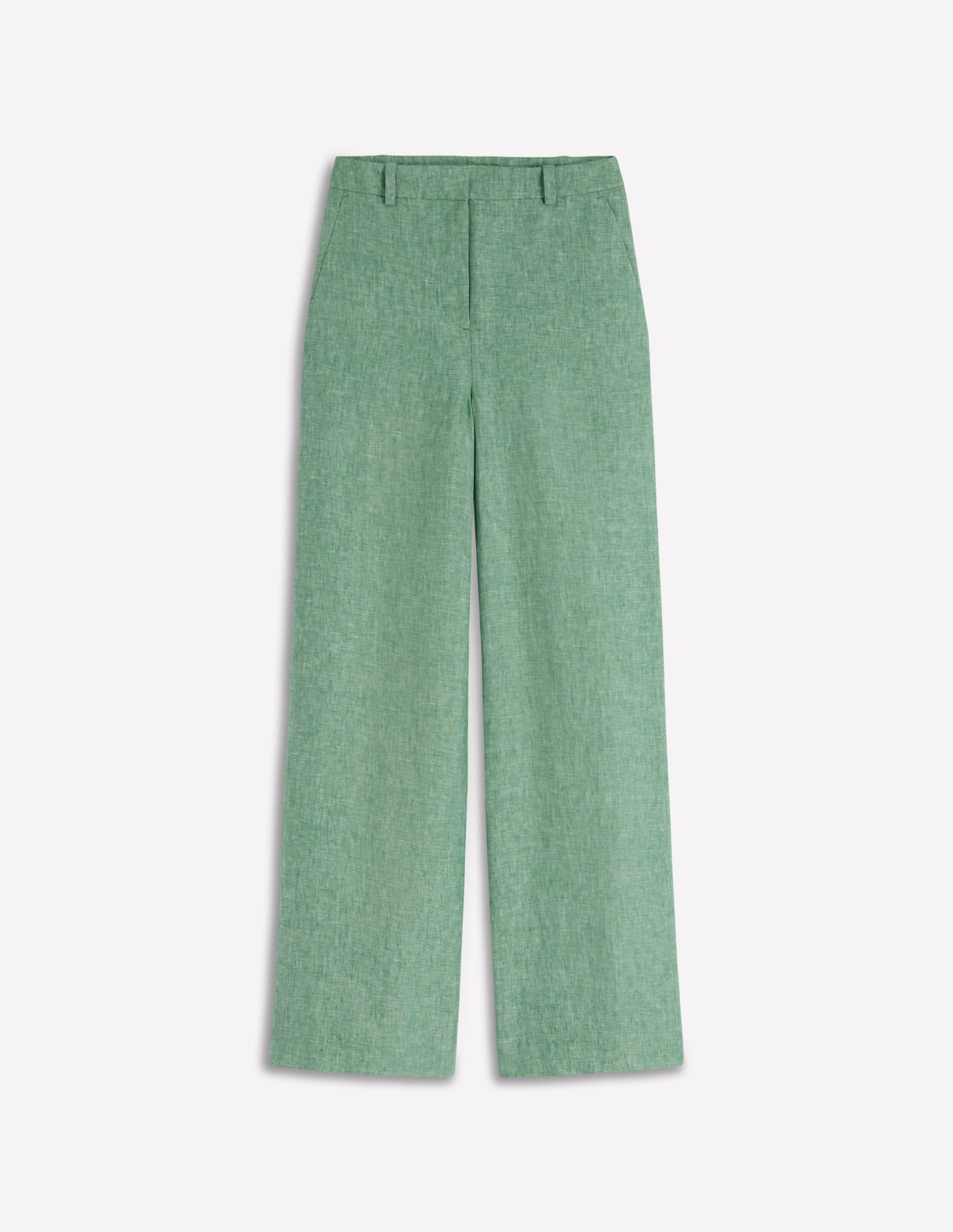 Belgravia Linen Pants-Aloe Green Chambray - Image 7