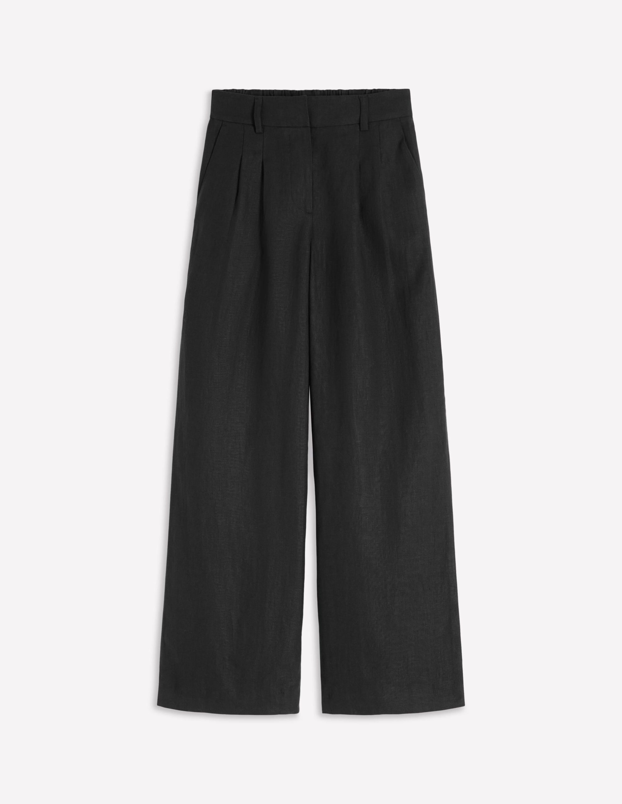 Kensington Linen Pants-Black - Image 6