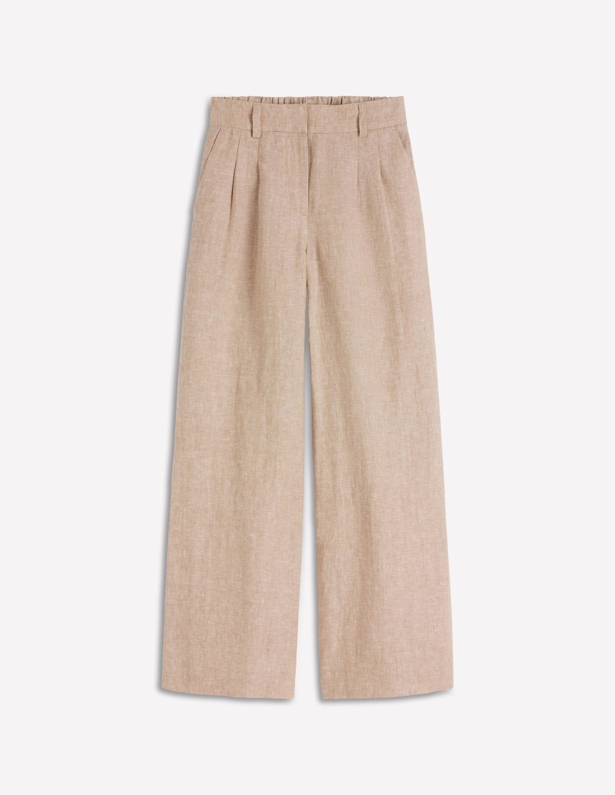 Kensington Linen Pants-Cappuccino Chambray - Image 5