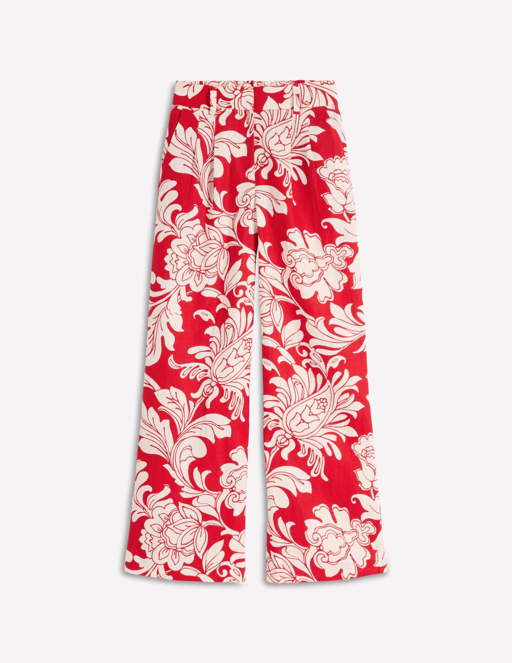 Kensington Linen Pants-Botanical Flourish - Image 6