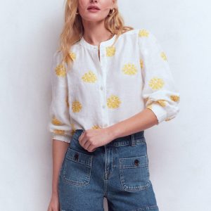 Primrose Denim Shorts-Mid Vintage