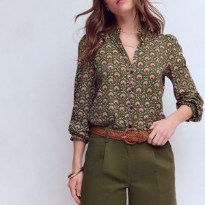 Chino Shorts-Woodland Green