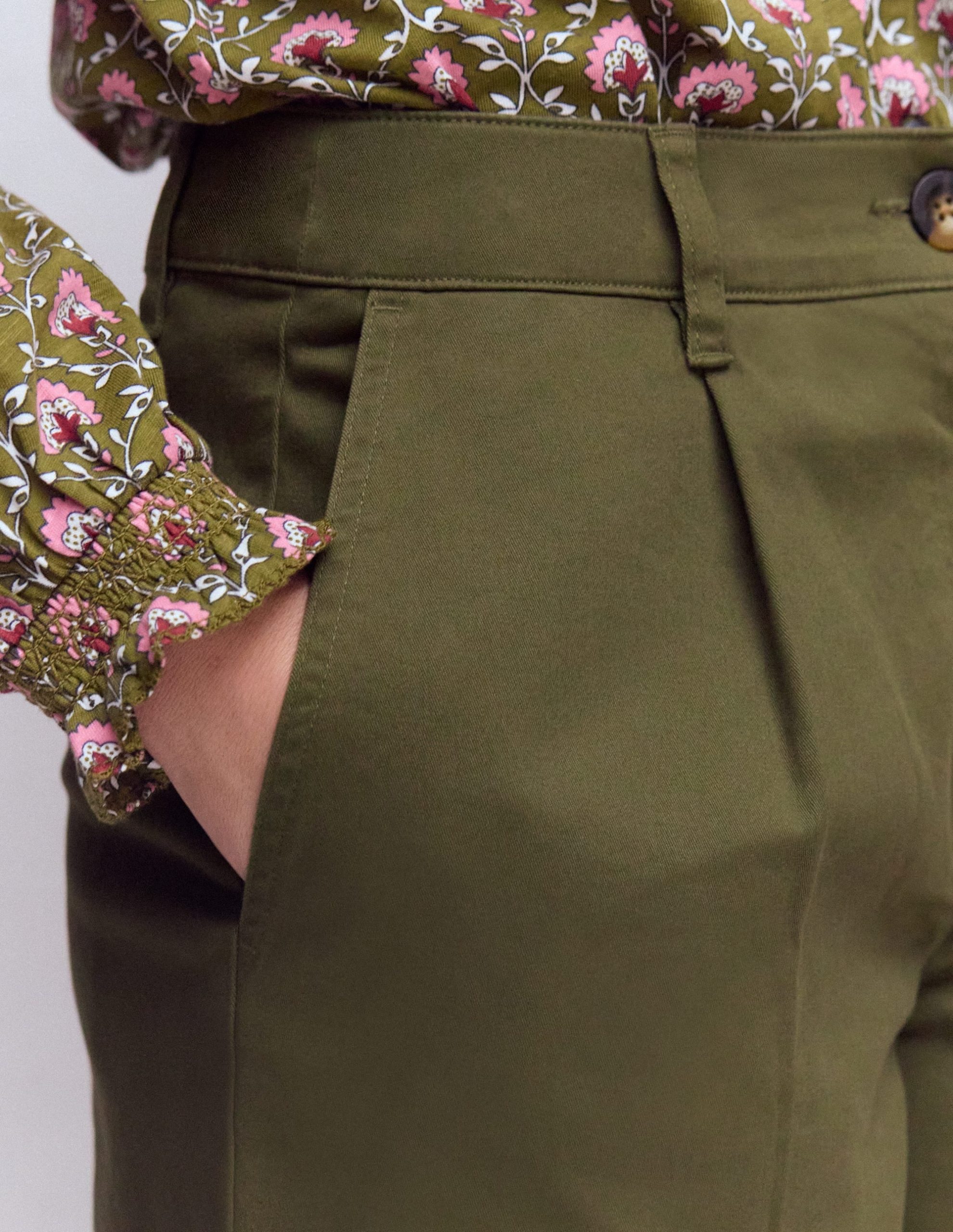 Chino Shorts-Woodland Green - Image 2
