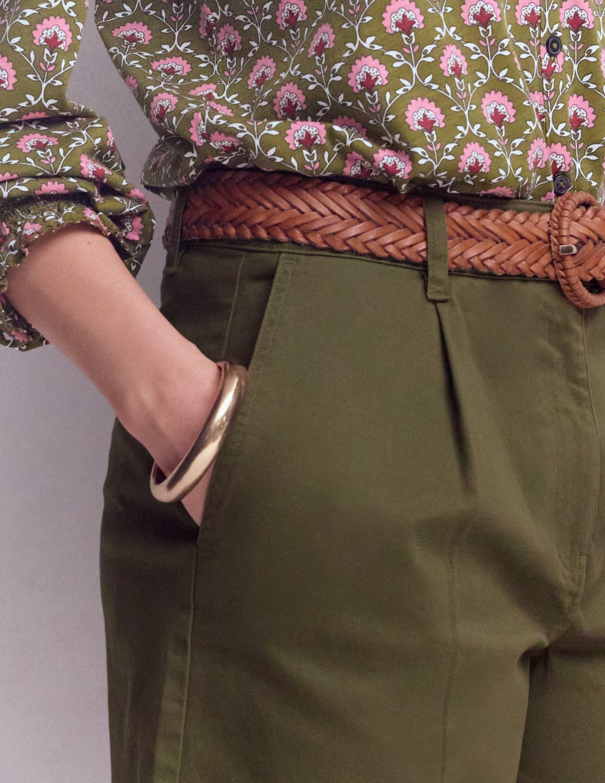 Chino Shorts-Woodland Green - Image 5
