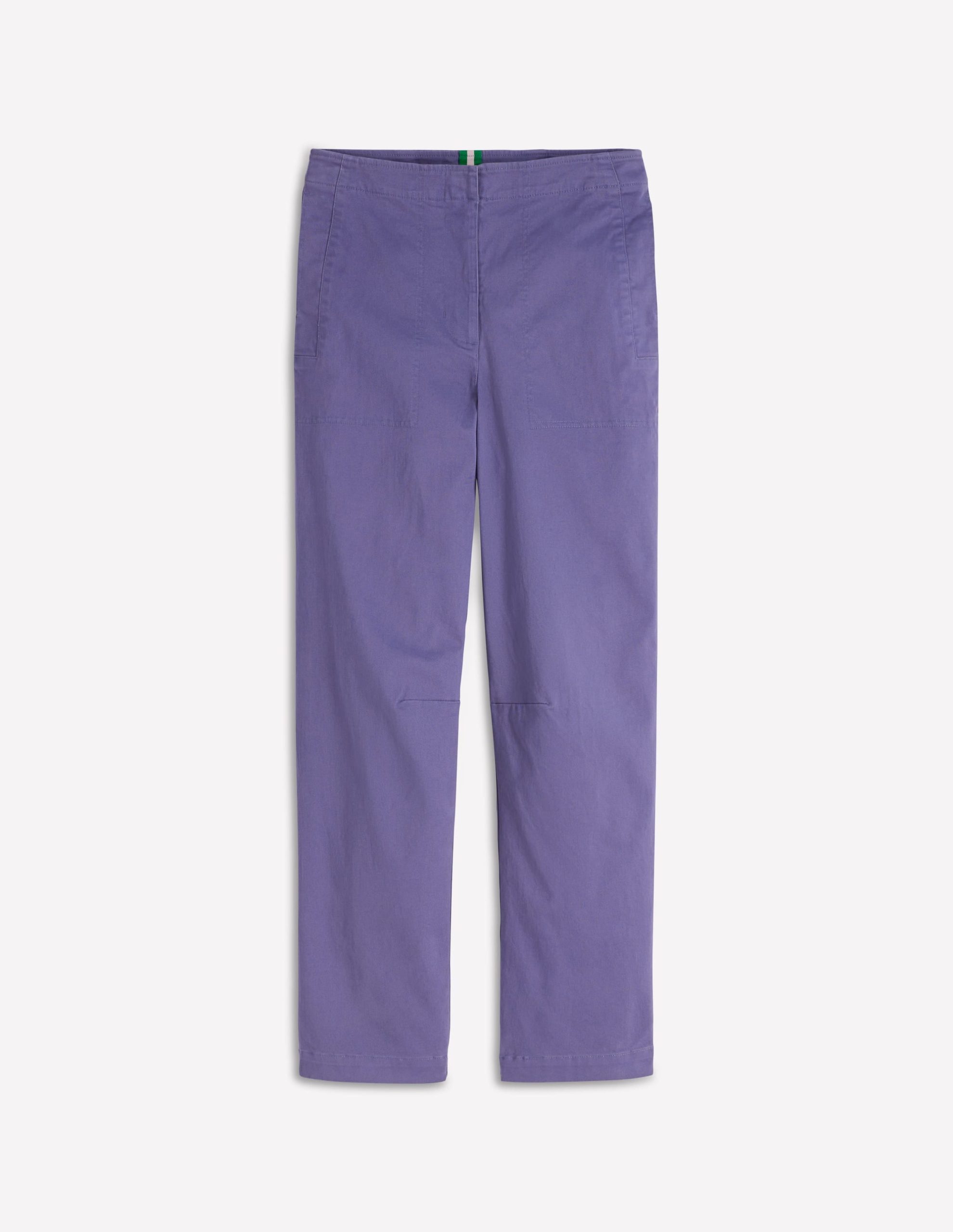 Barrel Leg Chino Pants-Purple Thistle - Image 6
