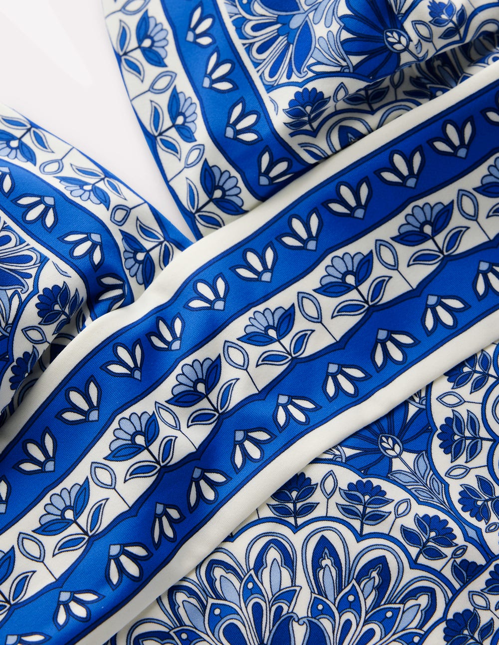Porto V-neck Swimsuit-Blue. Elaborate Terrace - Image 7