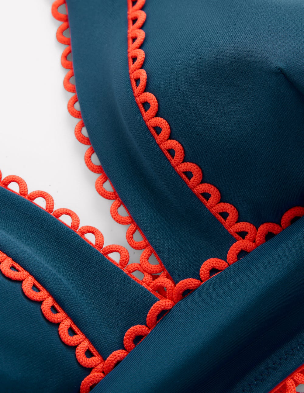 Porto V-neck Bikini Top-Oceanside. Firework - Image 7