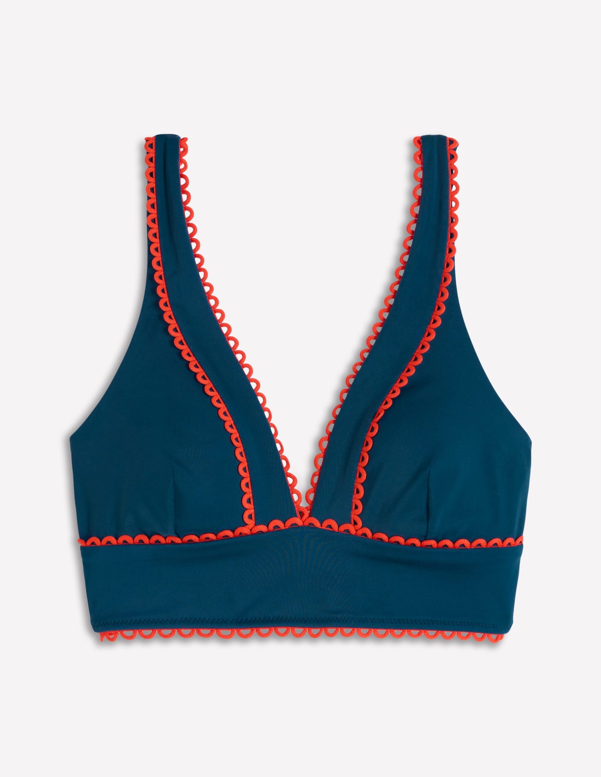 Porto V-neck Bikini Top-Oceanside. Firework - Image 6