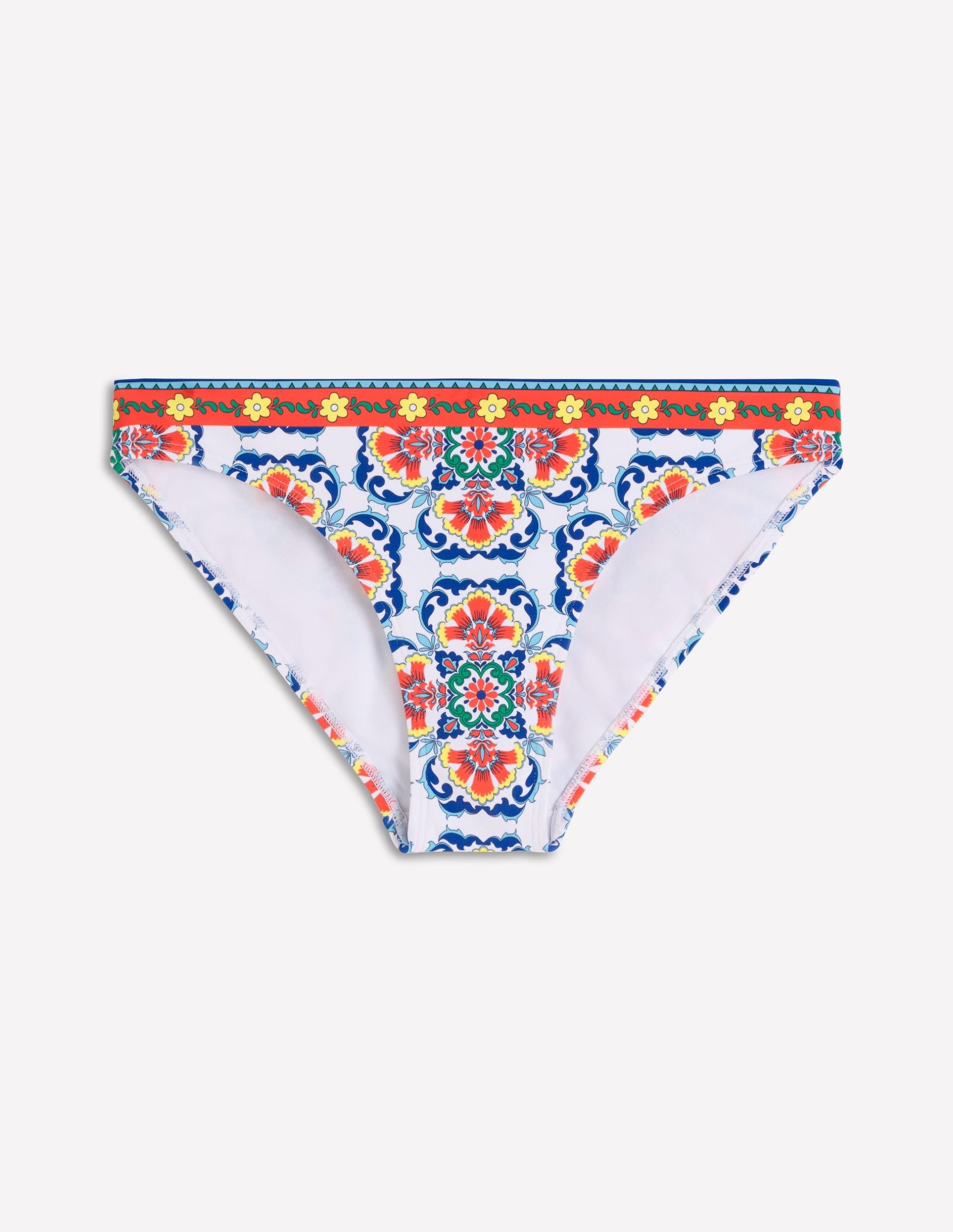 Porto Bikini Bottoms-Multi. ornamental trellis - Image 5