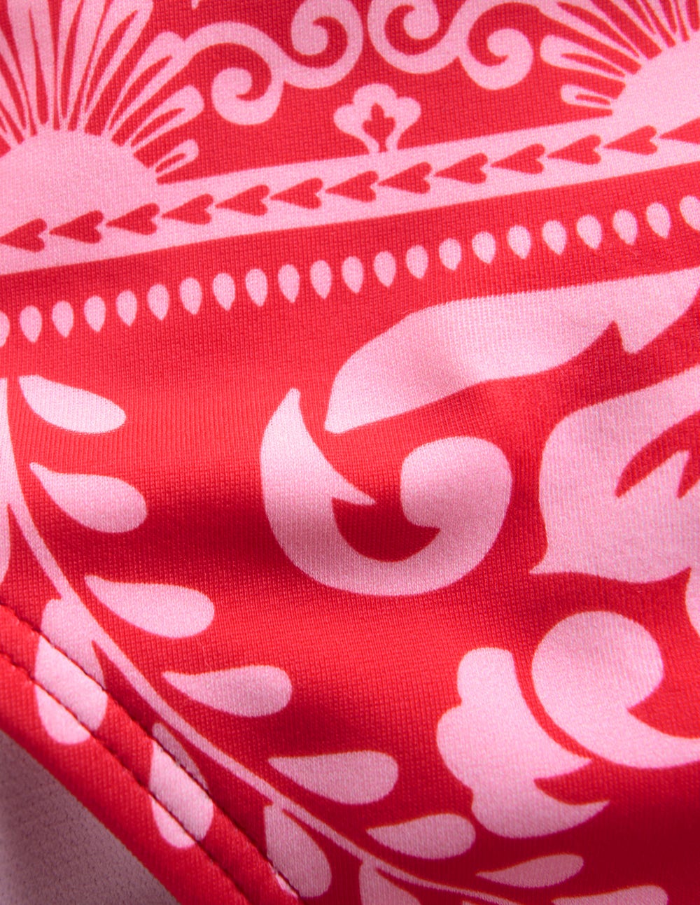 Porto Bikini Bottoms-Red. Ornamental Garden - Image 10