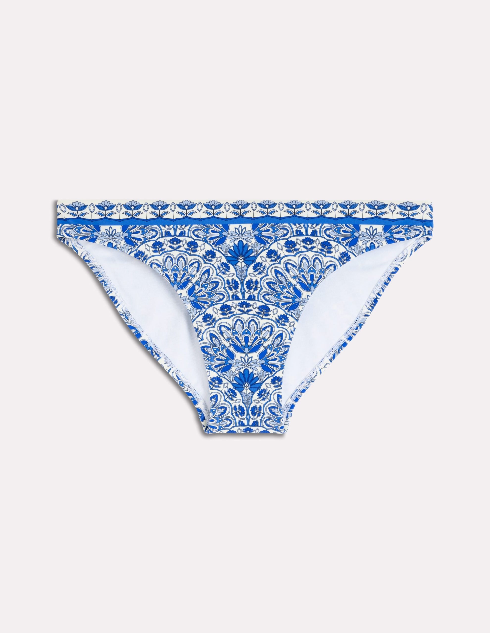 Porto Bikini Bottoms-Blue. Elaborate terrace - Image 5