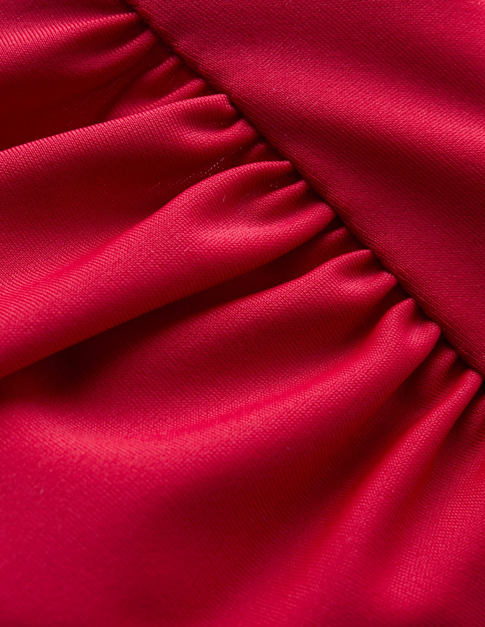 Kythira Ruched Bikini Top-Merida Red - Image 5