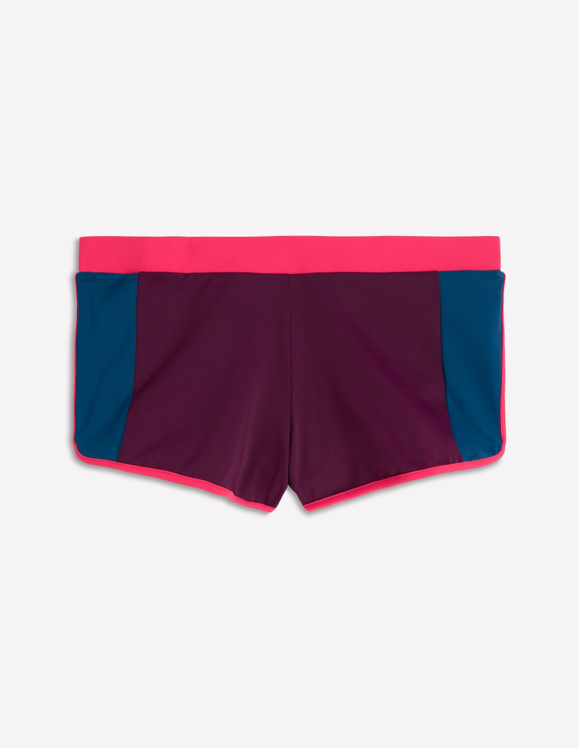 Rash Guard Swim Shorts-Purple. Colour block - Image 5