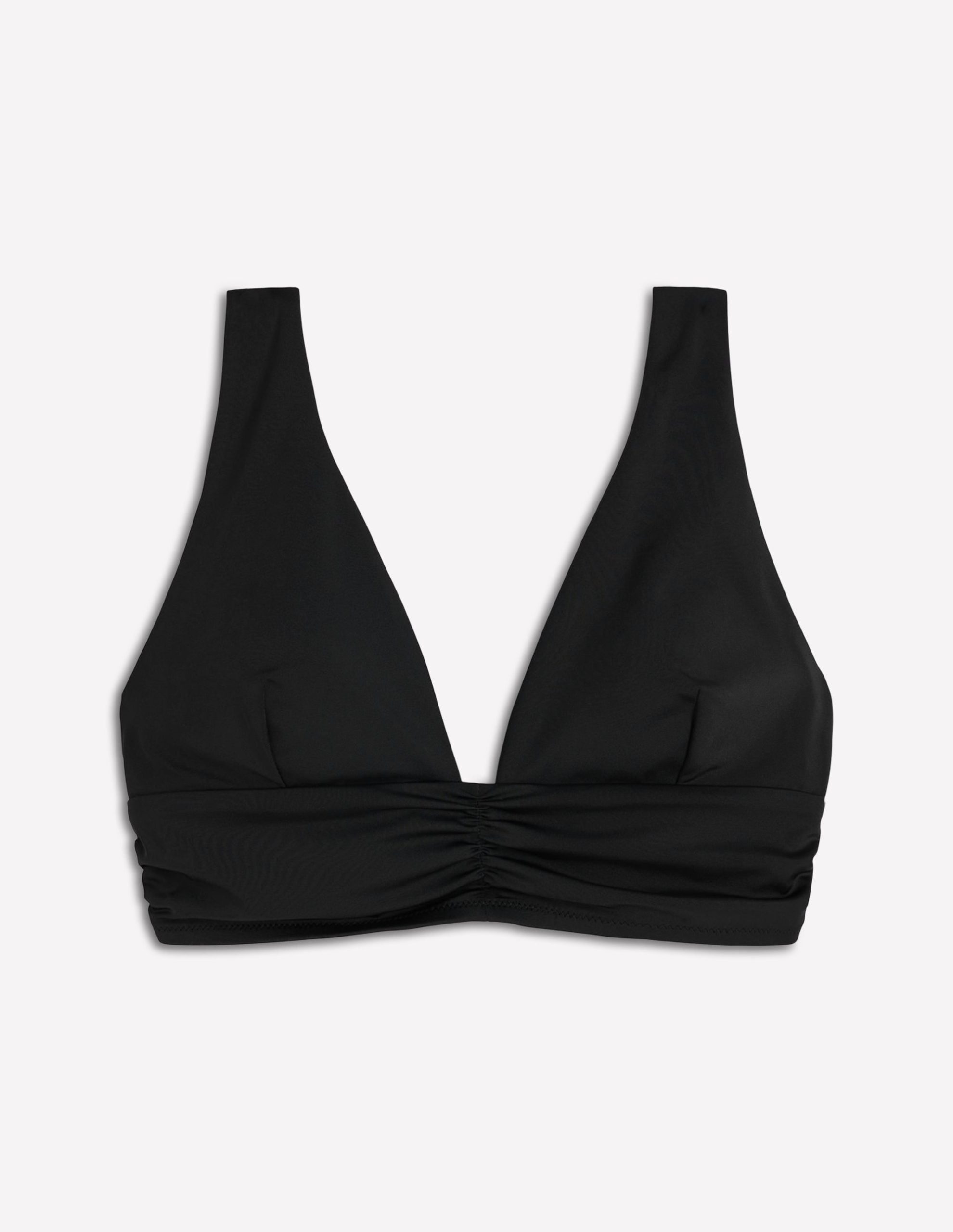 Mykonos Deep V Bikini Top-Black - Image 6