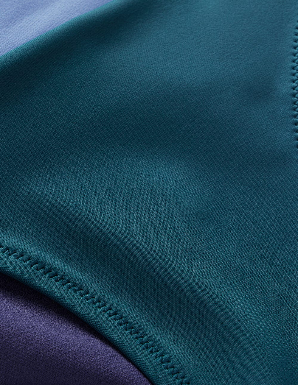 Campania Bikini Bottoms-Navy. Green. Blue Colourblock - Image 6