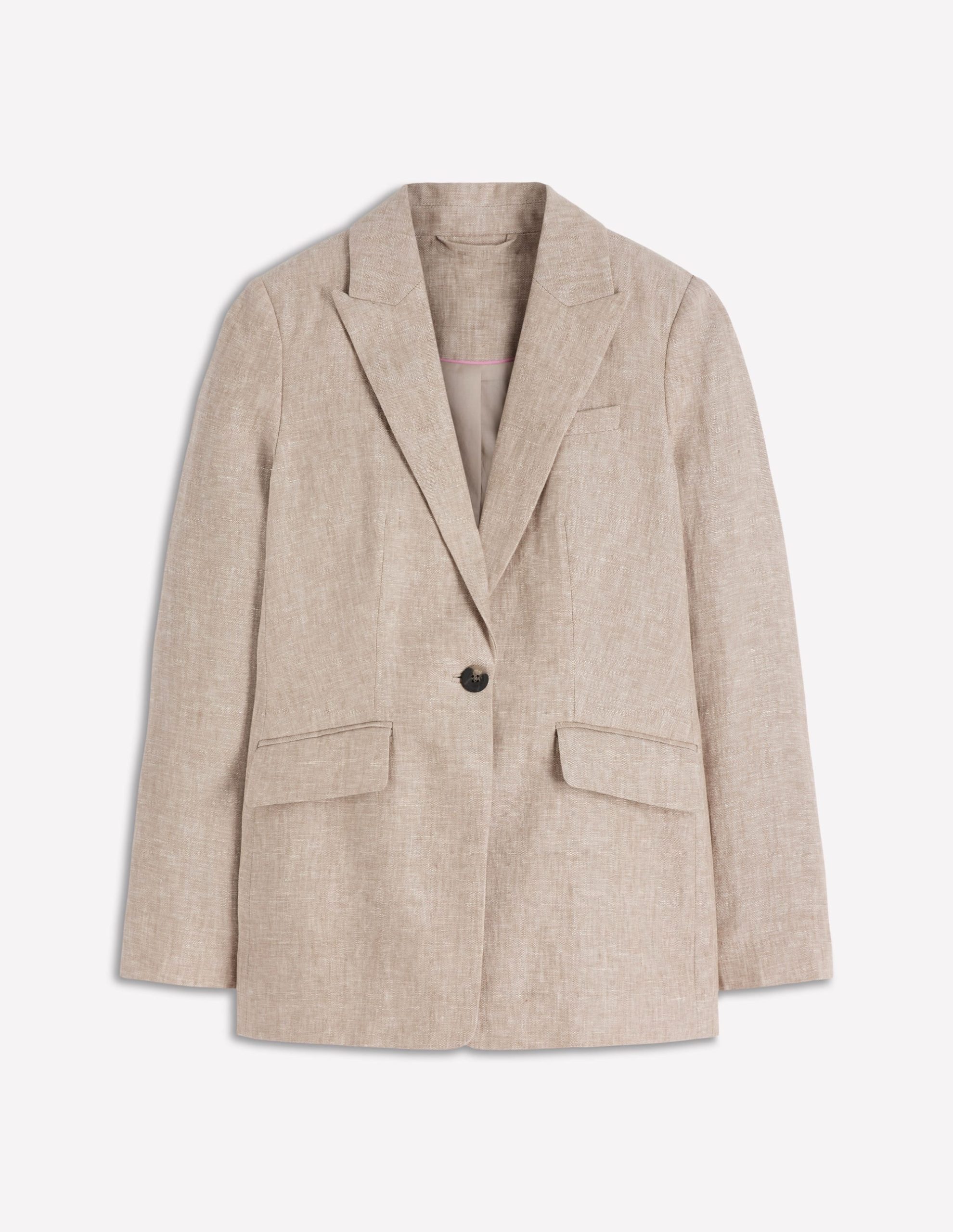 Woodbridge Linen Blazer-Amphora. Chambray - Image 7