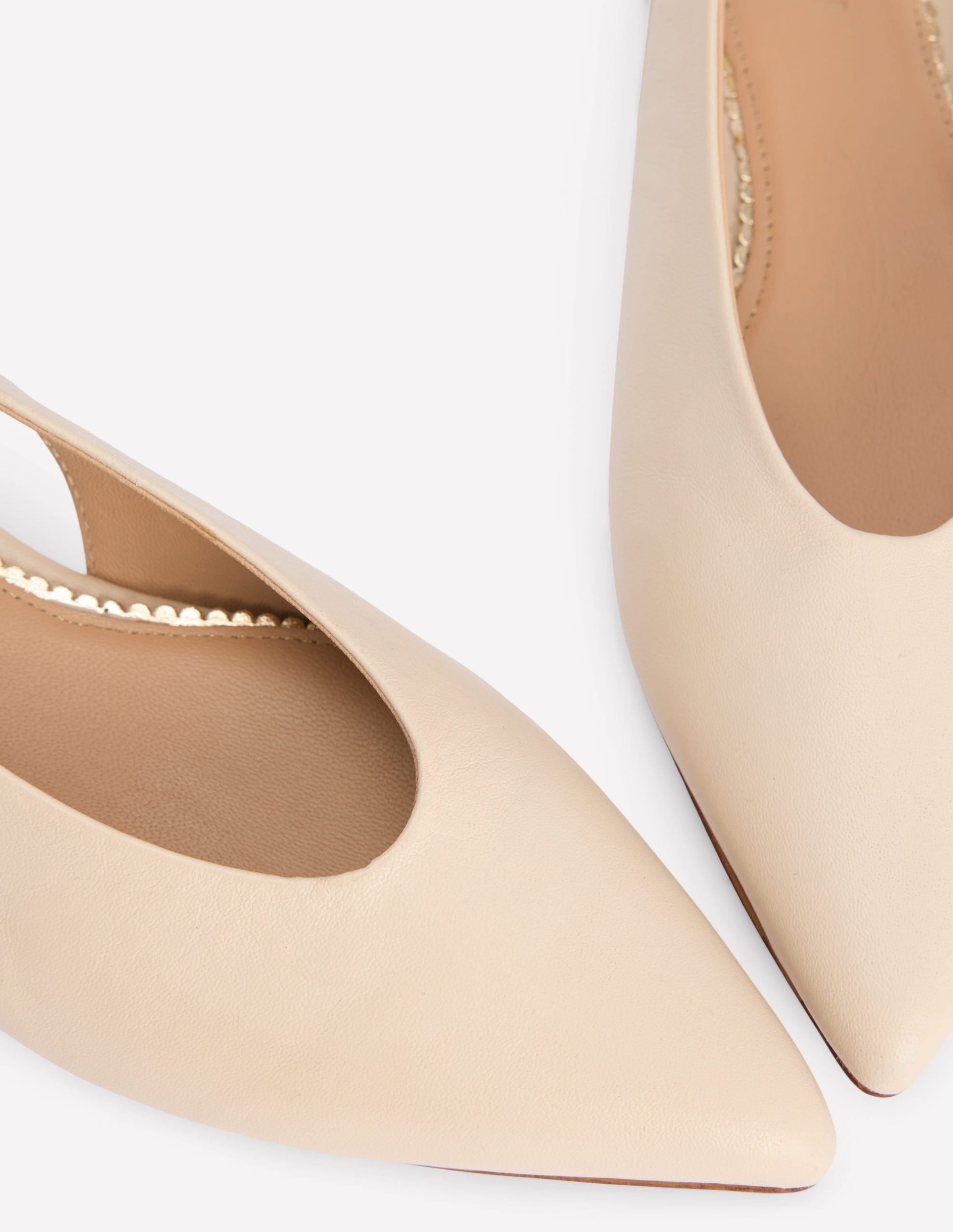 High Cut Flat Point-Ecru - Image 5