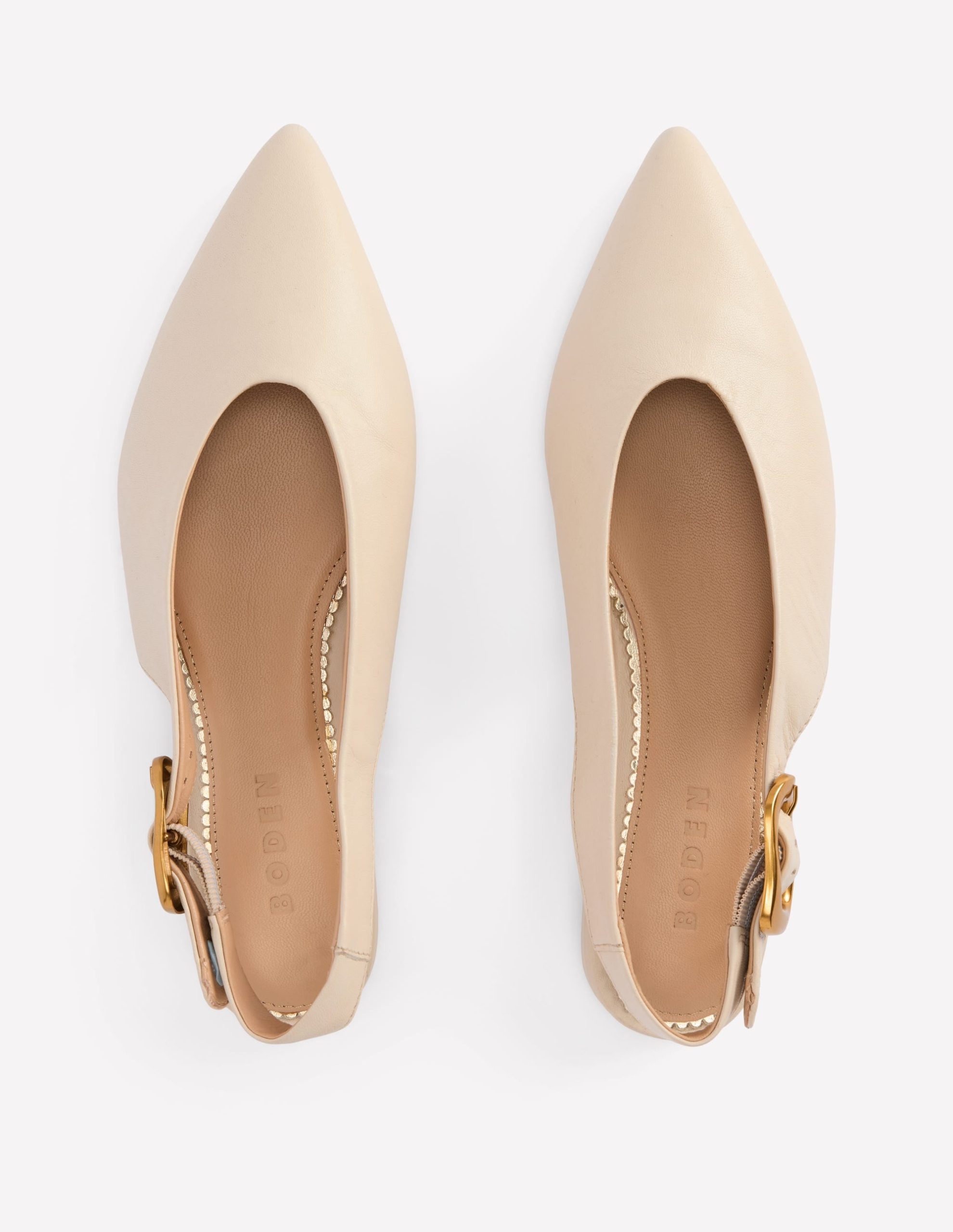 High Cut Flat Point-Ecru - Image 6