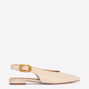 High Cut Flat Point-Ecru