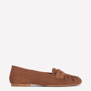 Classic Penny Loafers-Tan