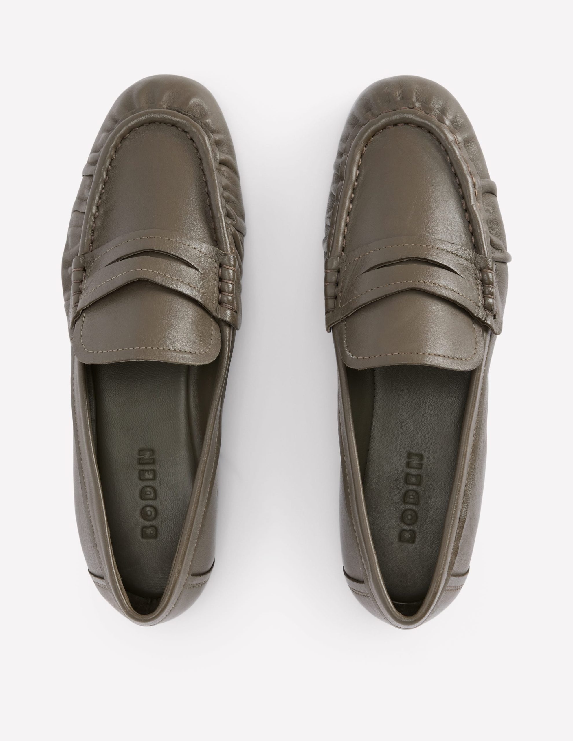 Super Soft Flexi Loafer-Deep Olive - Image 5