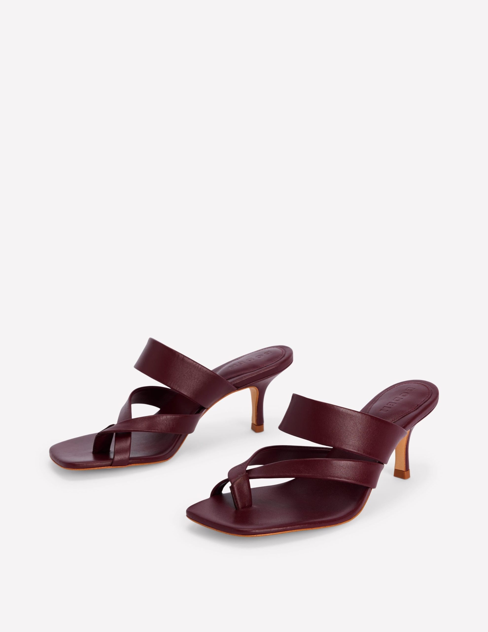 Toe Post Kitten Heels-Deep Wisteria - Image 3