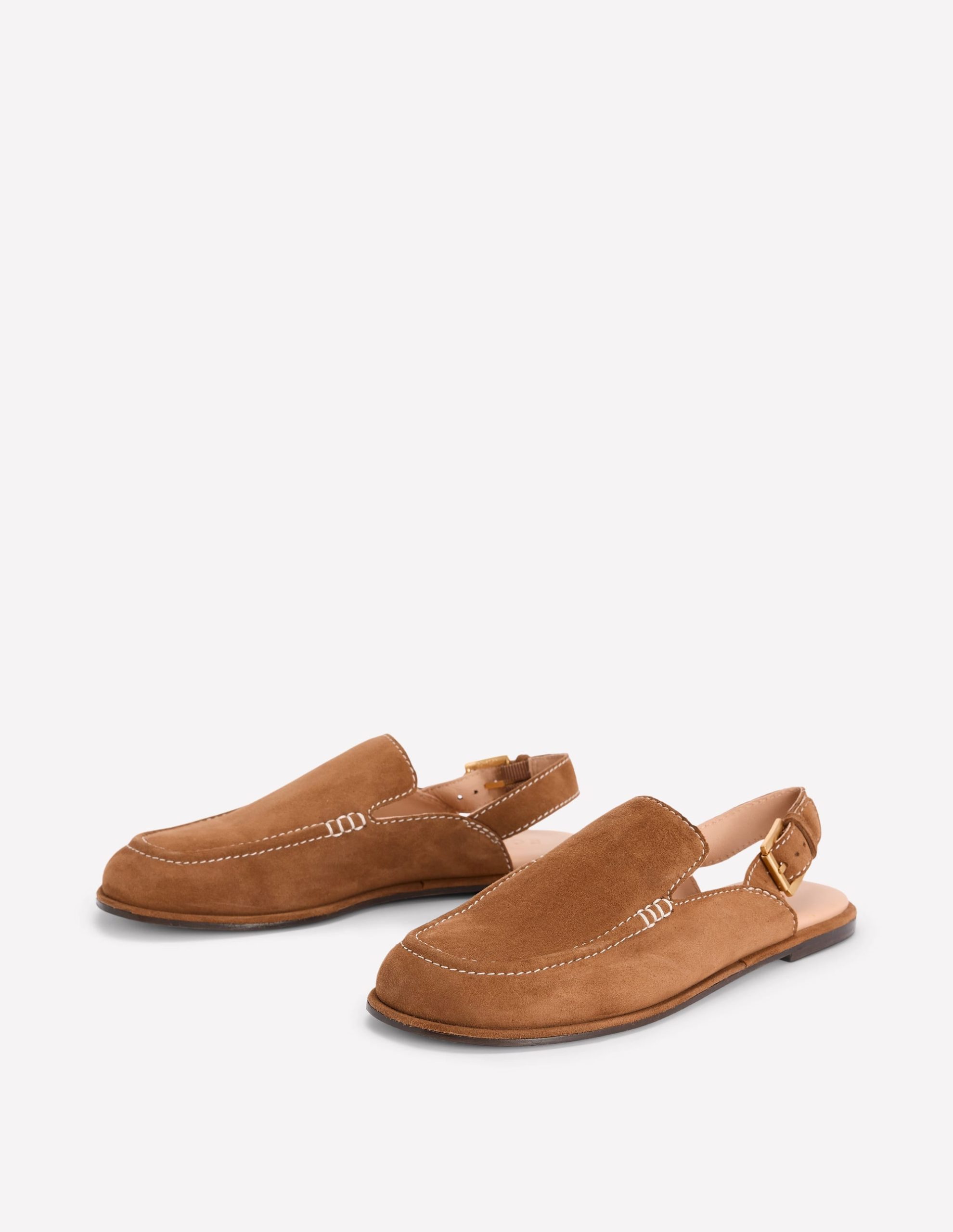 Slingback Clog-Golden Brown - Image 3