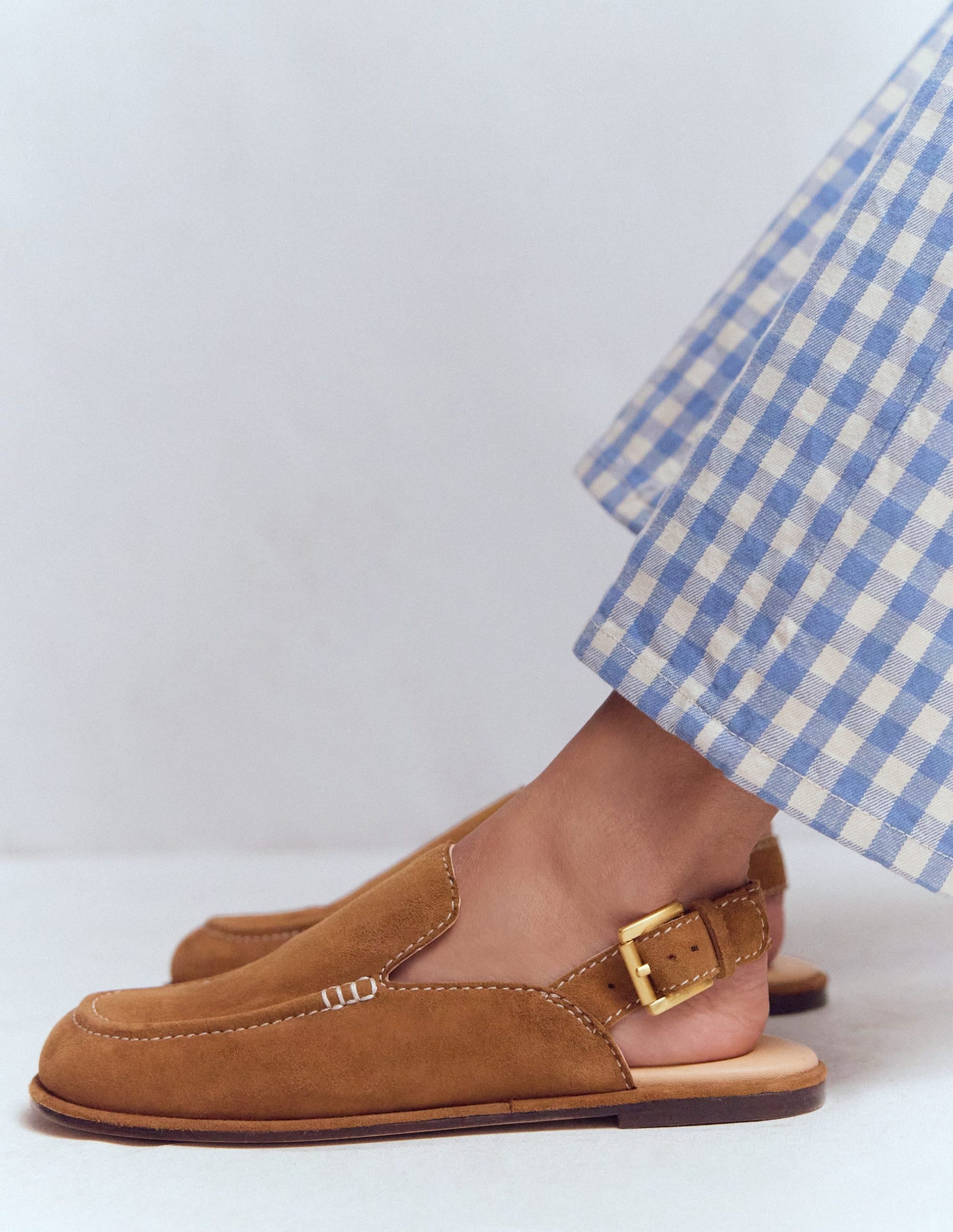 Slingback Clog-Golden Brown - Image 2