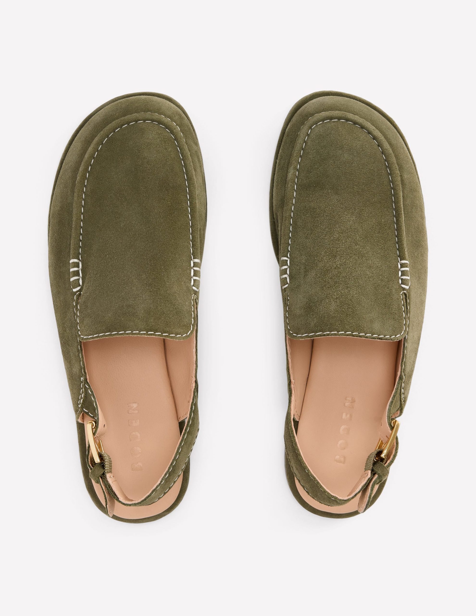 Slingback Clog-Deep Olive - Image 5
