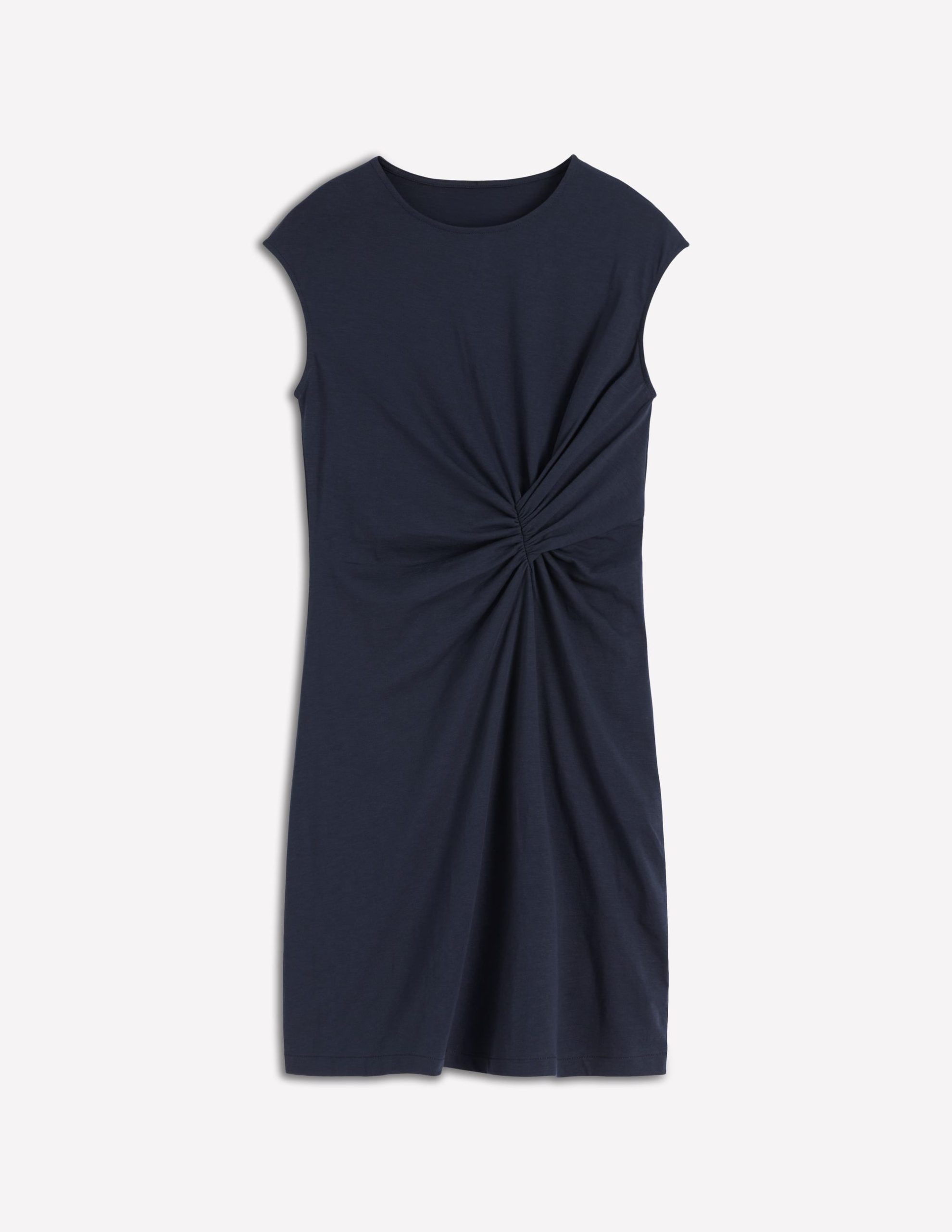 Delilah Twist Short Dress-Navy - Image 6