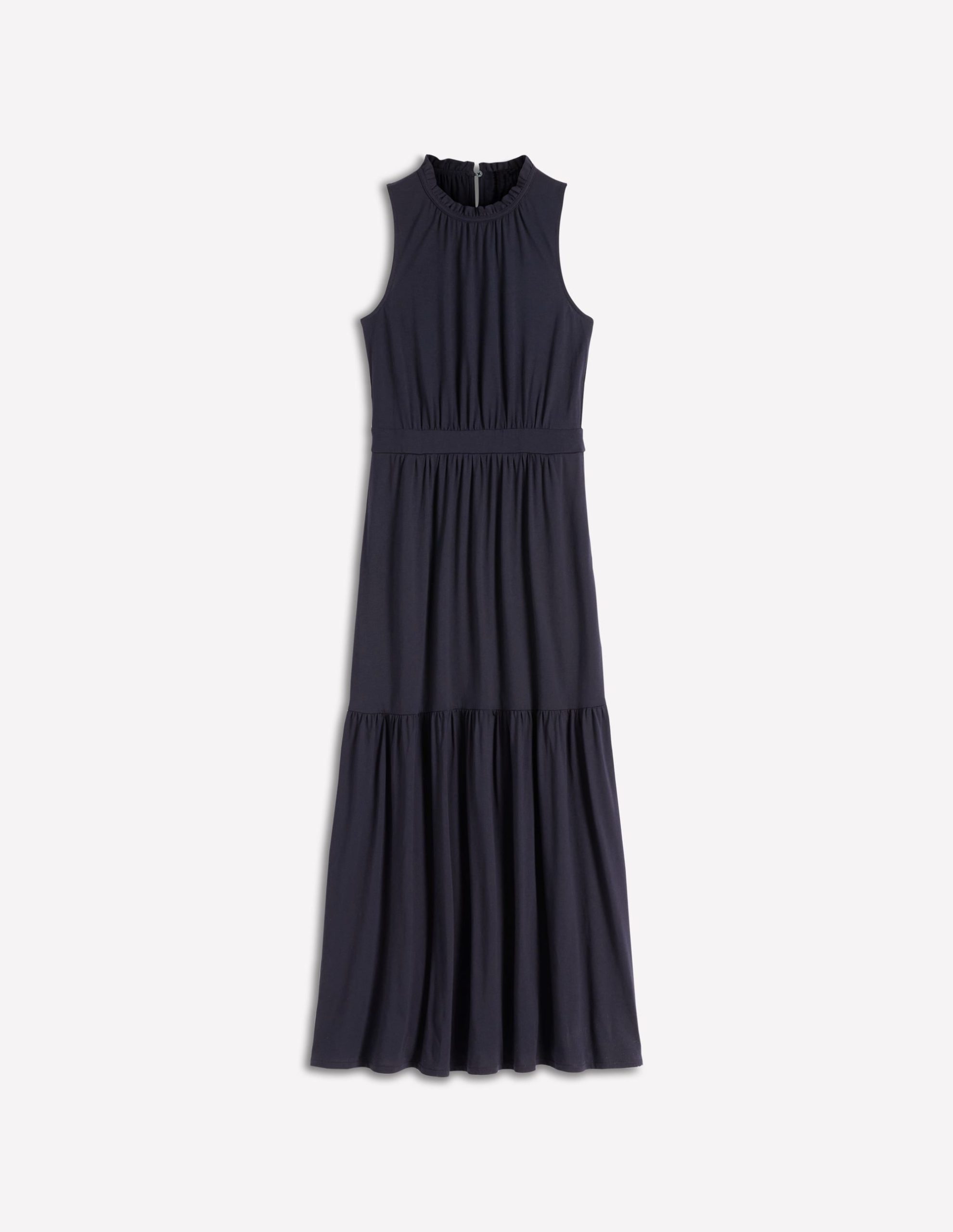 Camalie Jersey Maxi Dress-Navy - Image 6