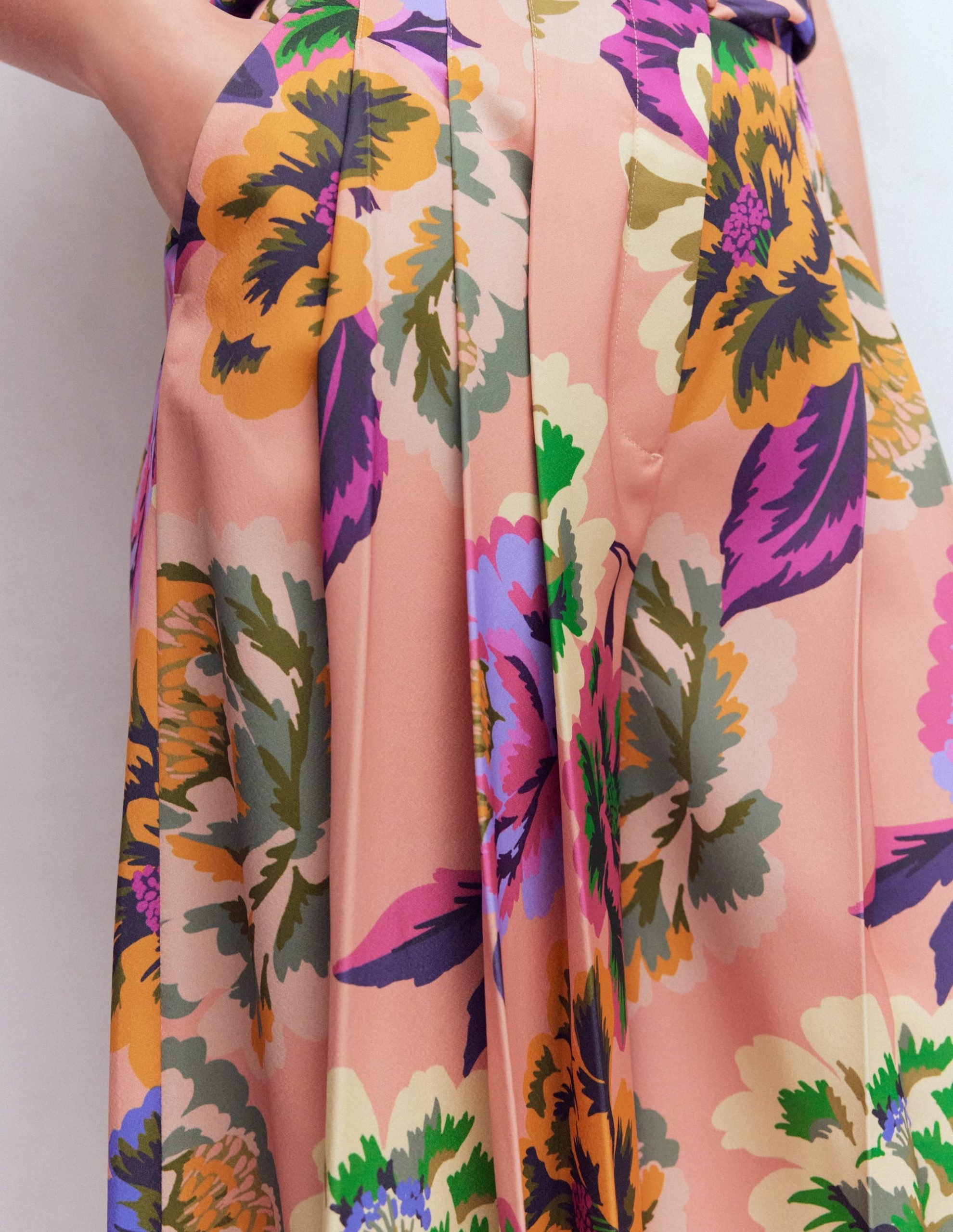 Regent Wide Leg Pants-Multi. Opulent Blossom - Image 2