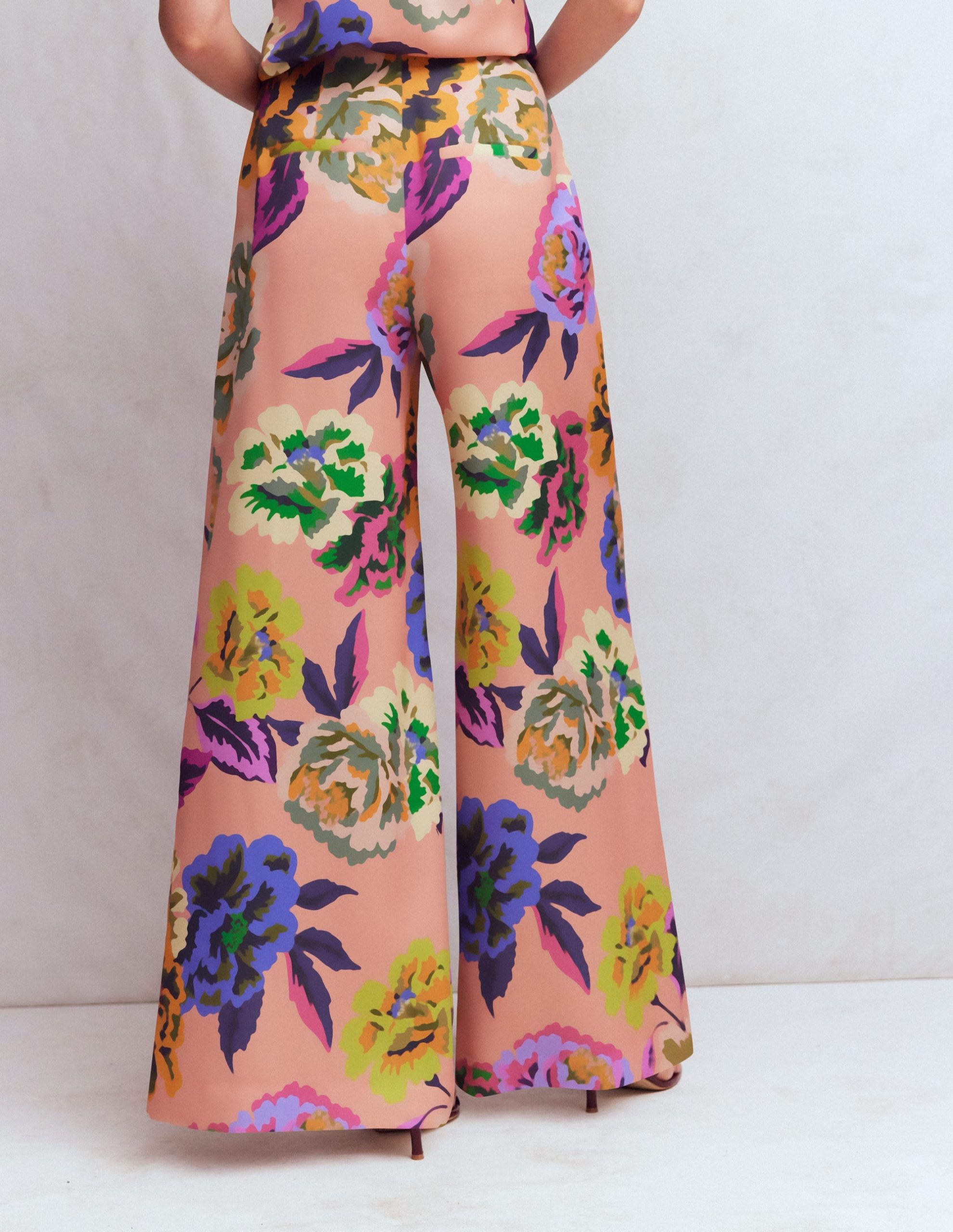 Regent Wide Leg Pants-Multi. Opulent Blossom - Image 3