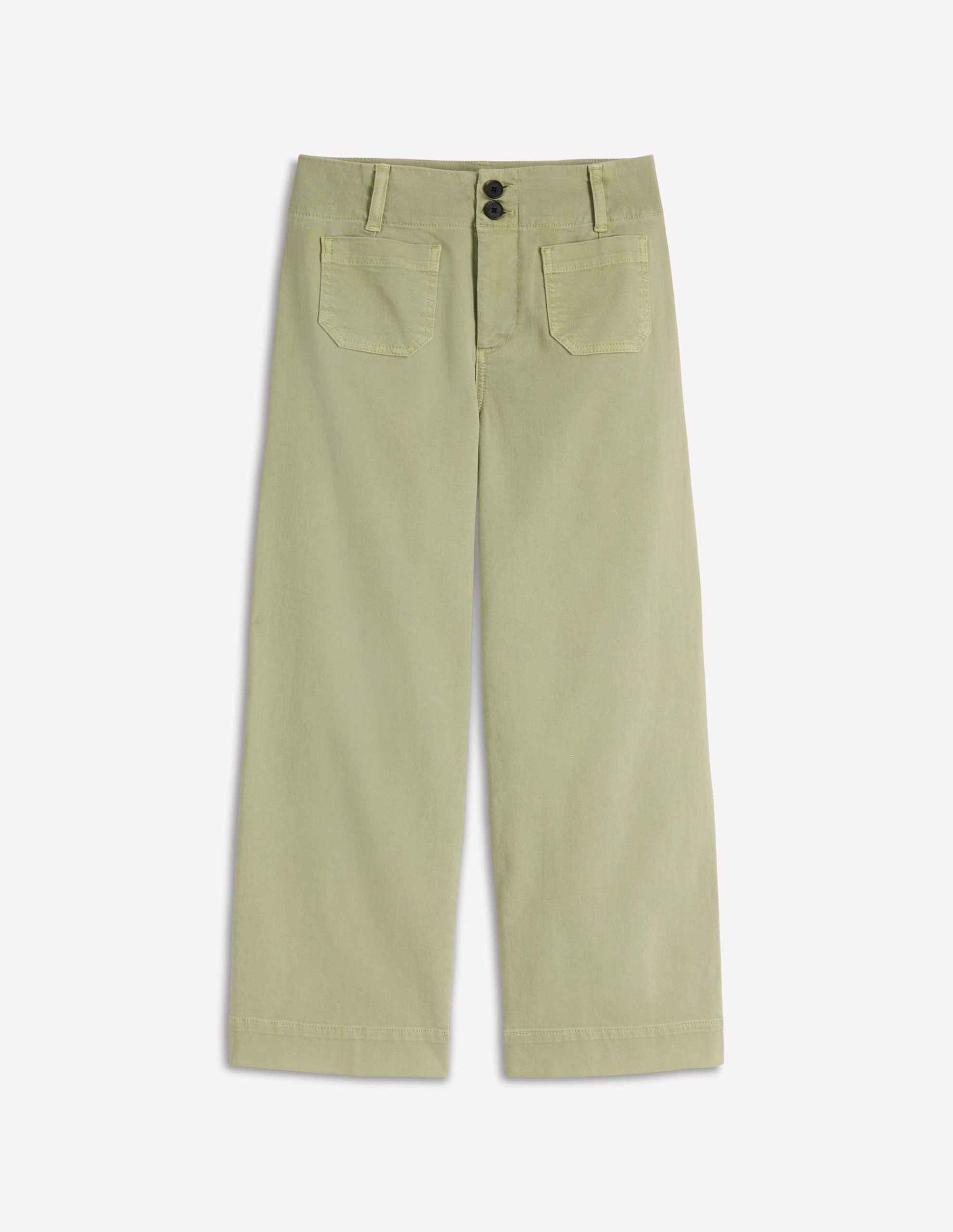 Primrose Cropped Pants-Soft Green - Image 6