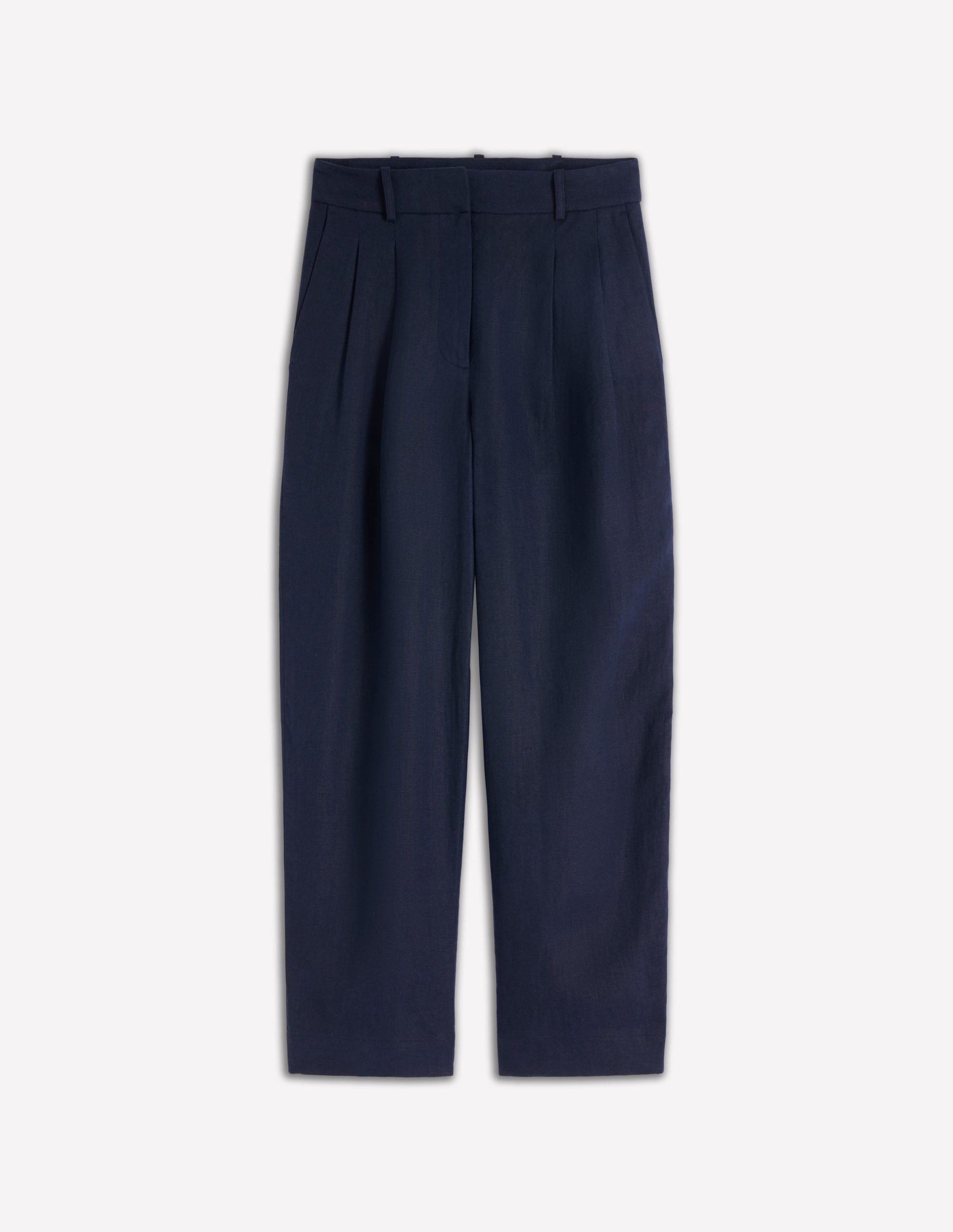 Bloomsbury Linen Pants-Navy - Image 6