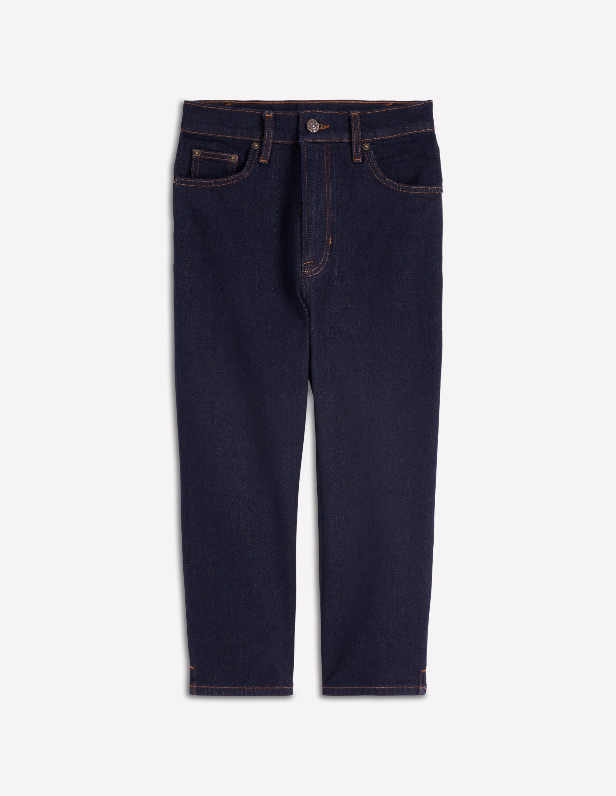 5-pocket Capri Jeans-Indigo - Image 6