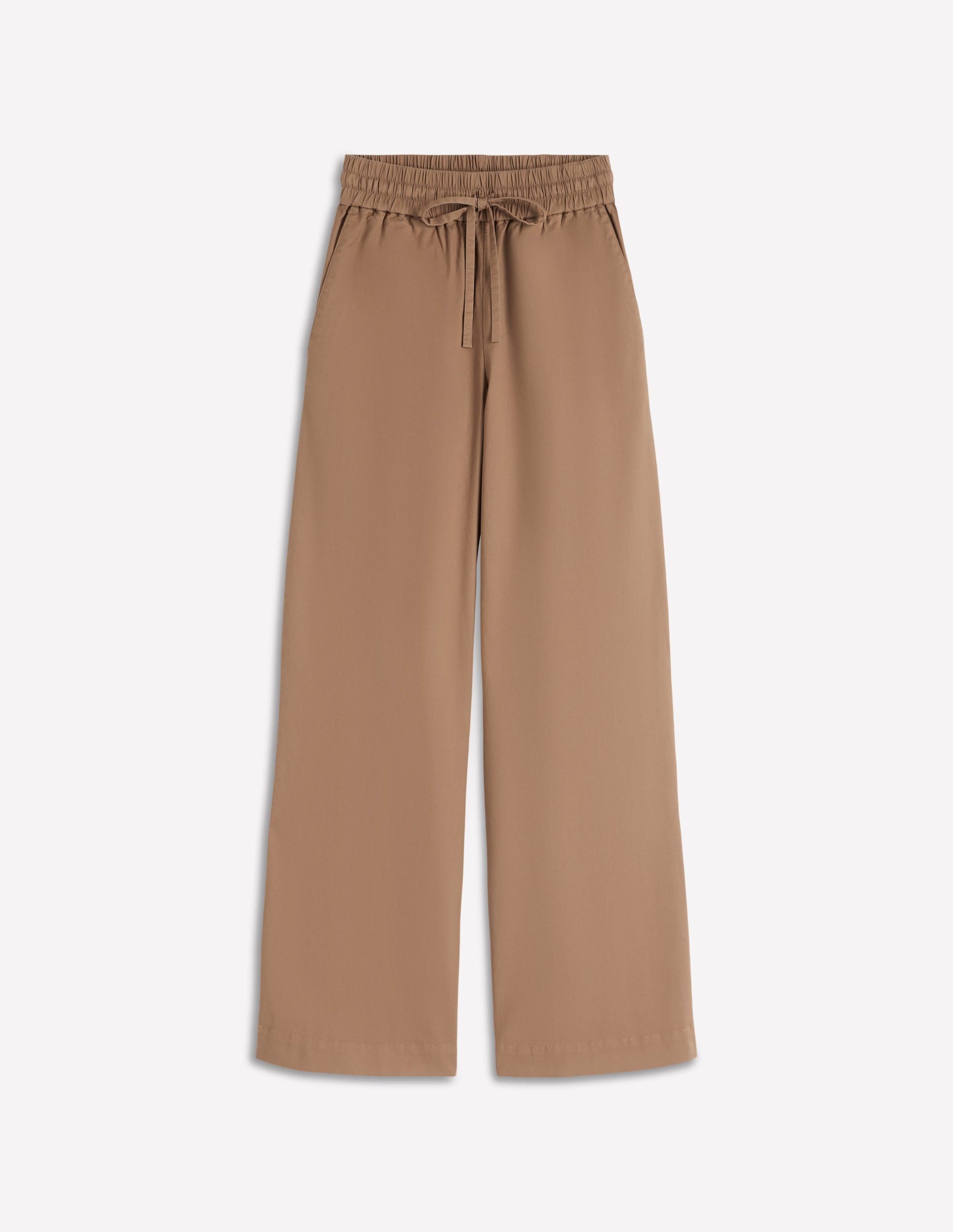 Greenwich Tie Waist Pants-Cappuccino - Image 5