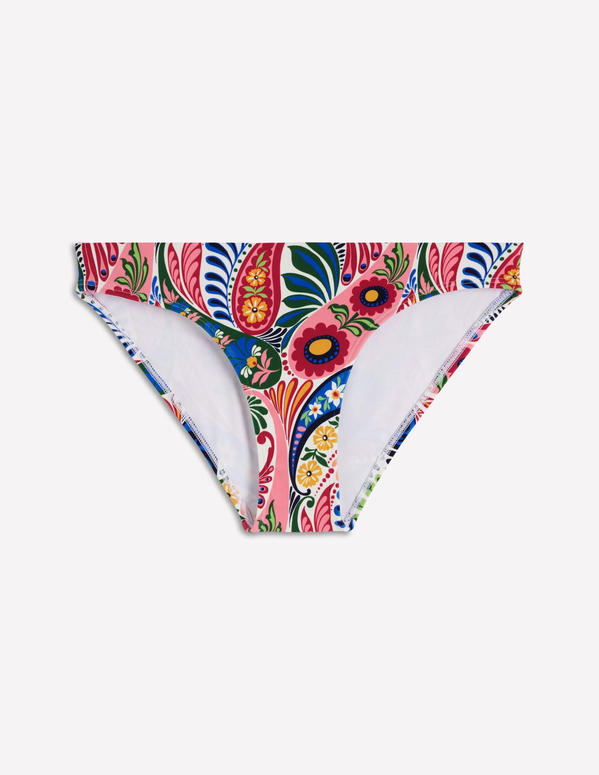 Classic Bikini Bottoms-Multi. Enchanted Paisley - Image 6