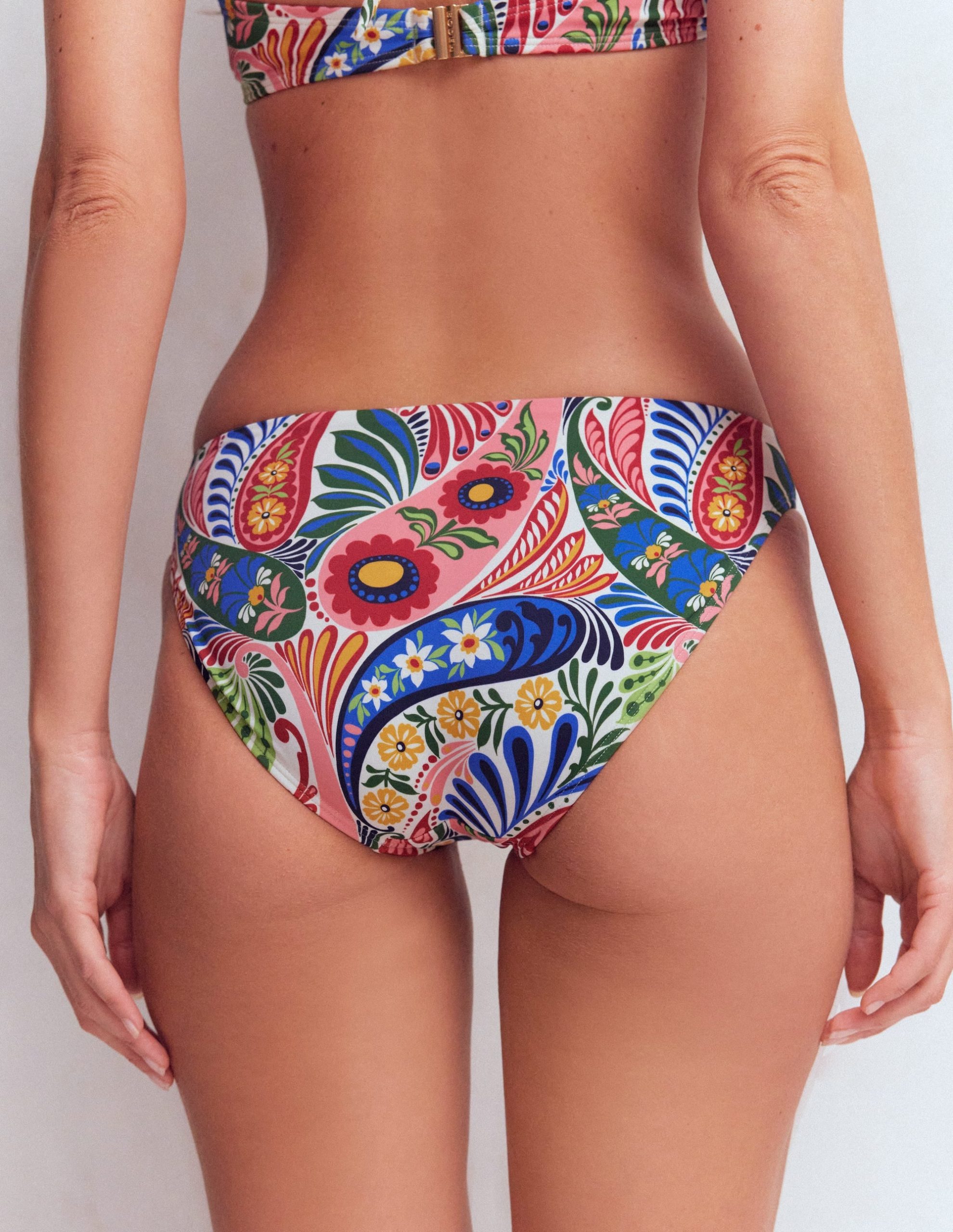 Classic Bikini Bottoms-Multi. Enchanted Paisley - Image 3