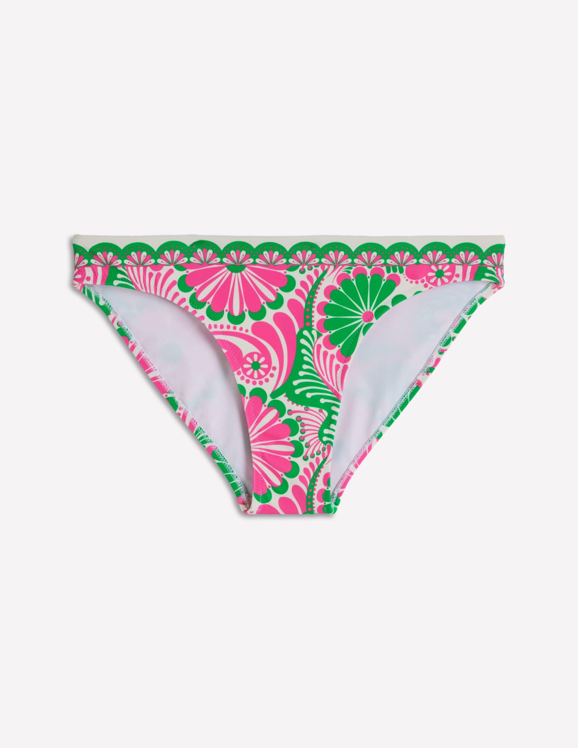 Classic Bikini Bottoms-Pink. Euphoric Gardens - Image 5