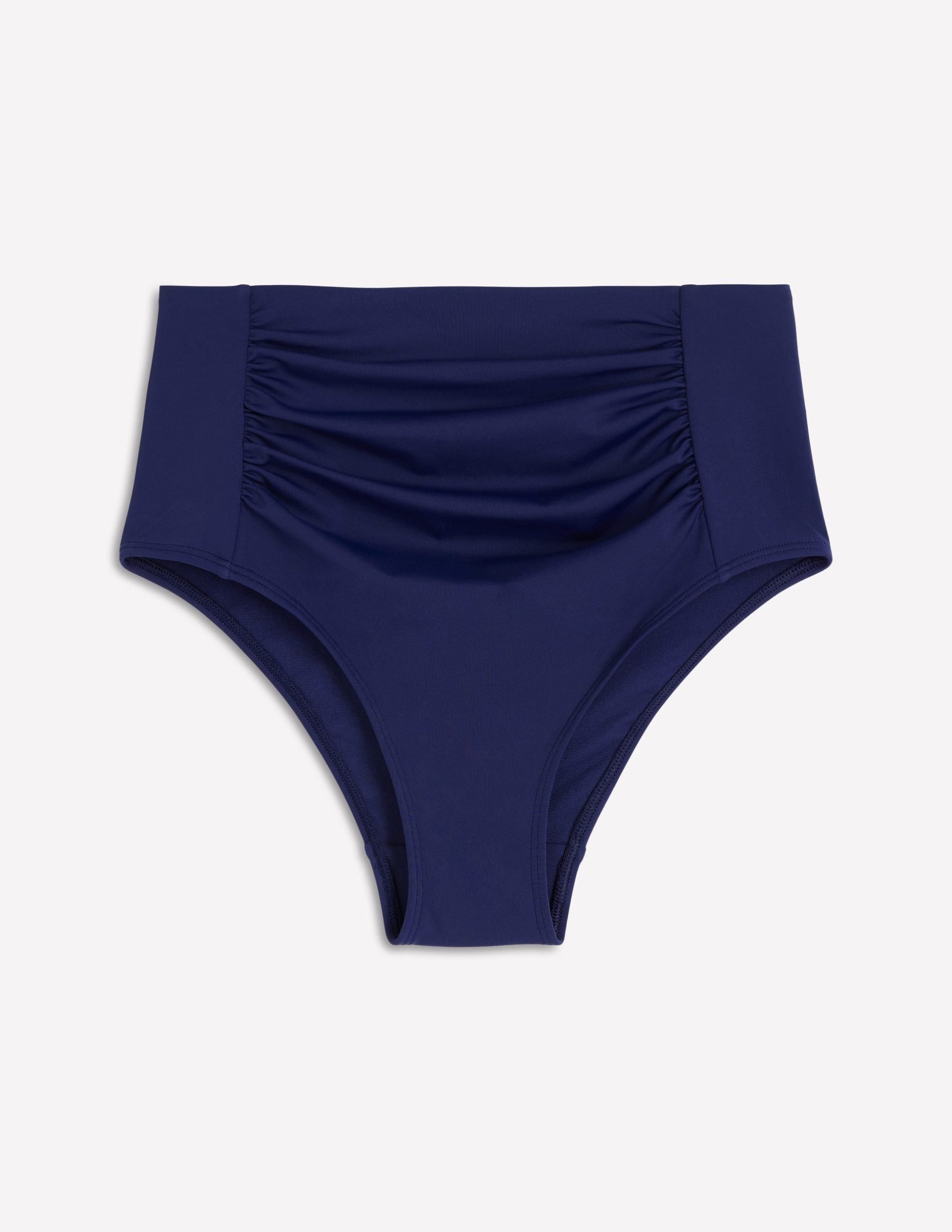 Kythira Ruched Bikini Bottoms-Navy - Image 6