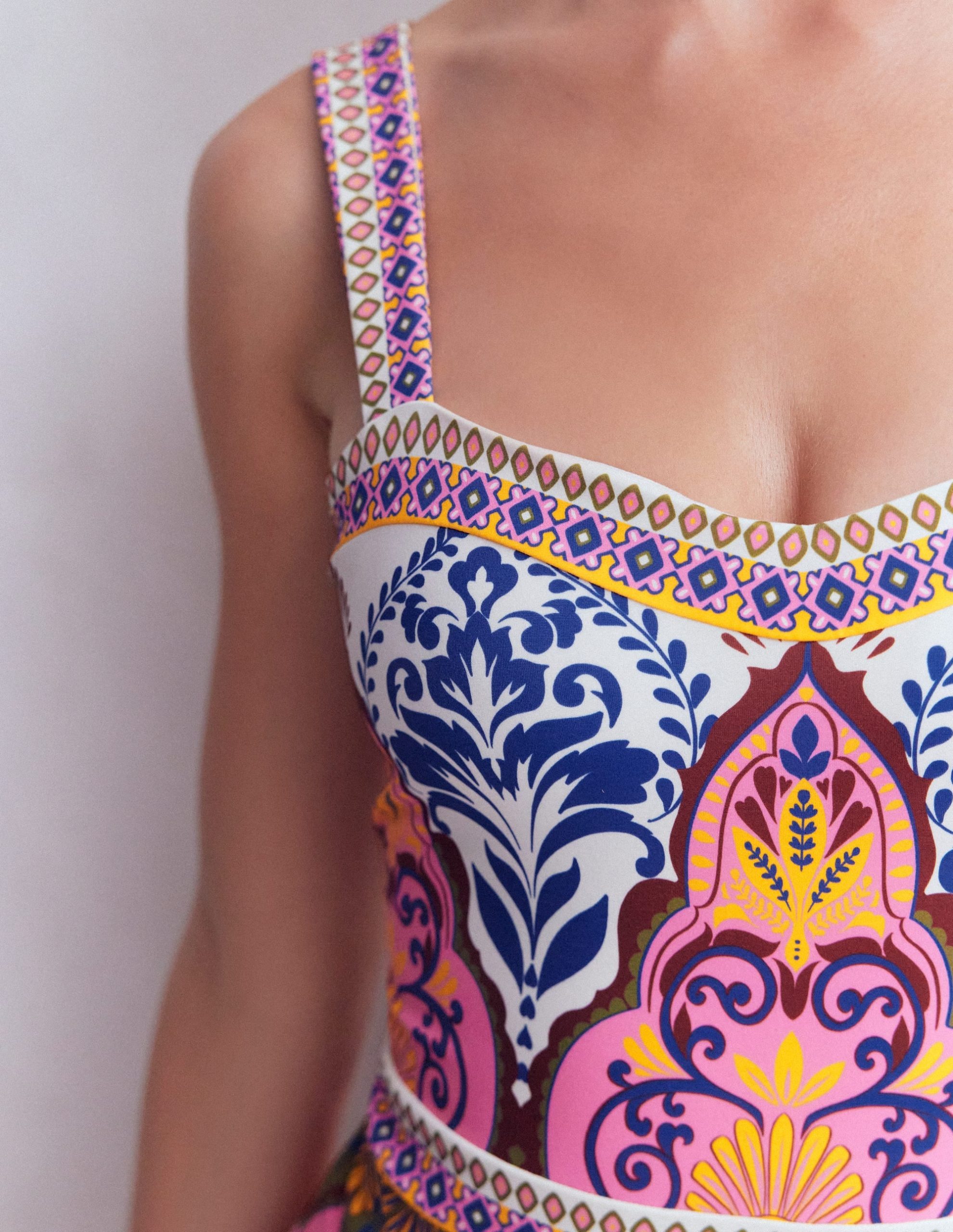 Clean Sweetheart Swimsuit-Multi. Ornamental Garden - Image 2
